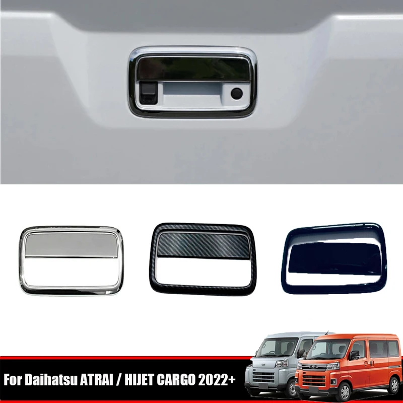 For Daihatsu ARTAI/Hijet Cargo 2021 2022 2023 ABS black Rear Tailgate Door Handle Ring Handle Cover Decoration Car Accessories
For Daihatsu ARTAI/Hijet Cargo 2021 2022 2023 ABS black Rear Tailgate Door Handle Ring Handle Cover Decoration Car Accessories
