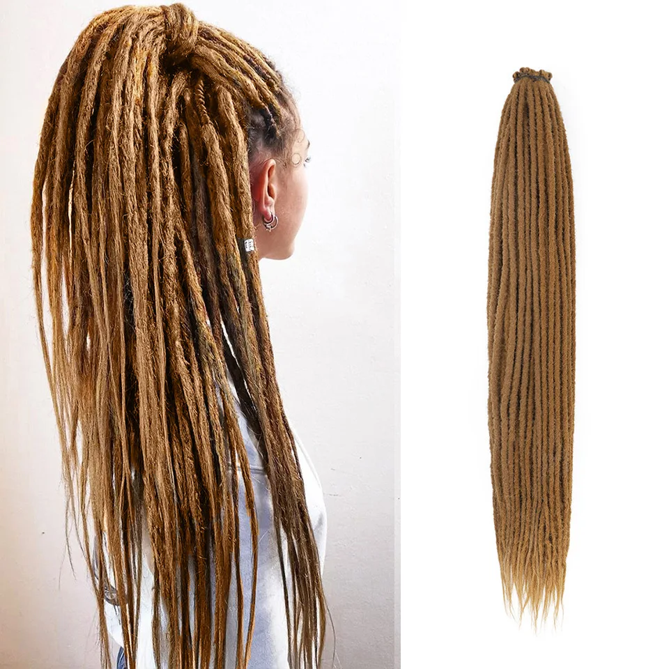 Dreadlocks Hand Twisted Braid Gradient Two tone Crochet Hair Wig Dirty Braid dreadlocks hair extensions faux locs crochet hair
Dreadlocks Hand Twisted Braid Gradient Two tone Crochet Hair Wig Dirty Braid dreadlocks hair extensions faux locs crochet hair