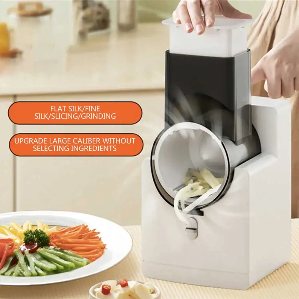 Electric Cheese Grater Vegetable Cutter Multifunctional Food Cutting Machine Household Cheese Slicer
Electric Cheese Grater Vegetable Cutter Multifunctional Food Cutting Machine Household Cheese Slicer