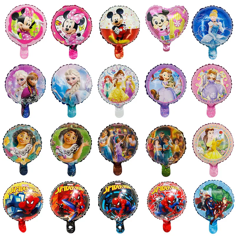 50/100 Disney Mickey Mouse Frozen Princess 10inch Balloon Birthday Party Decoration Hero Balloon Baby Shower Supplies Kids Toys
50/100 Disney Mickey Mouse Frozen Princess 10inch Balloon Birthday Party Decoration Hero Balloon Baby Shower Supplies Kids Toys