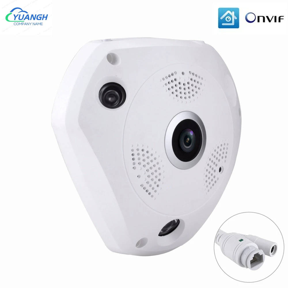 H.265 4MP Dome IP POE Camera 180 Degree 360 Degree Lens Plastic Case Home Security Network Camera Indoor
H.265 4MP Dome IP POE Camera 180 Degree 360 Degree Lens Plastic Case Home Security Network Camera Indoor