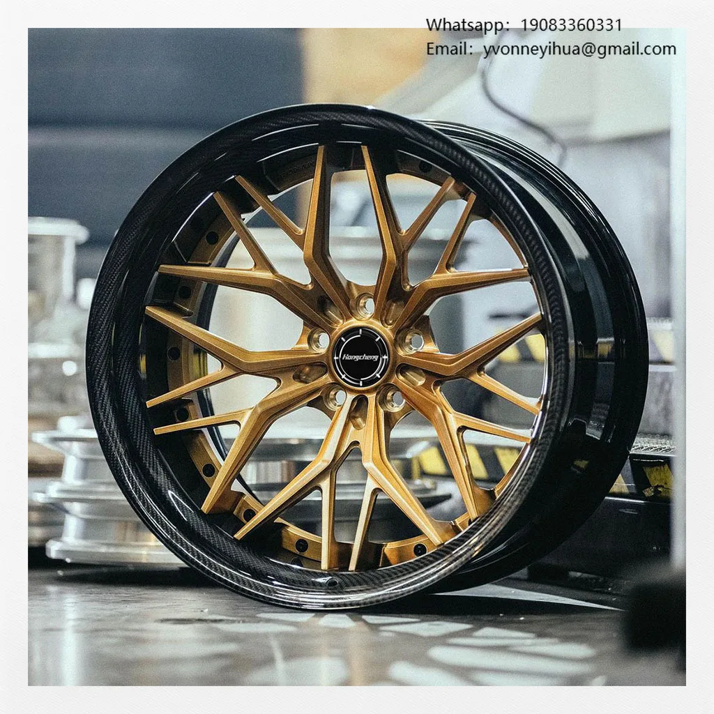 5x114.3 5x130 5x120 18 19 20 21 26 Inch 2-pieces Forged Wheel With Carbon Fiber Lip Deep Dish Wheels For Bmw Ferrari Porsche
5x114.3 5x130 5x120 18 19 20 21 26 Inch 2-pieces Forged Wheel With Carbon Fiber Lip Deep Dish Wheels For Bmw Ferrari Porsche