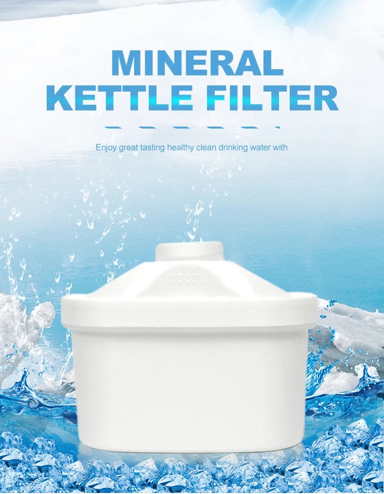 Suitable For Brita Maxtra Water Filter Cartridge Purification Kettle Activated Carbons Water Filter, Can Reduce Chlorine Scale
Suitable For Brita Maxtra Water Filter Cartridge Purification Kettle Activated Carbons Water Filter, Can Reduce Chlorine Scale