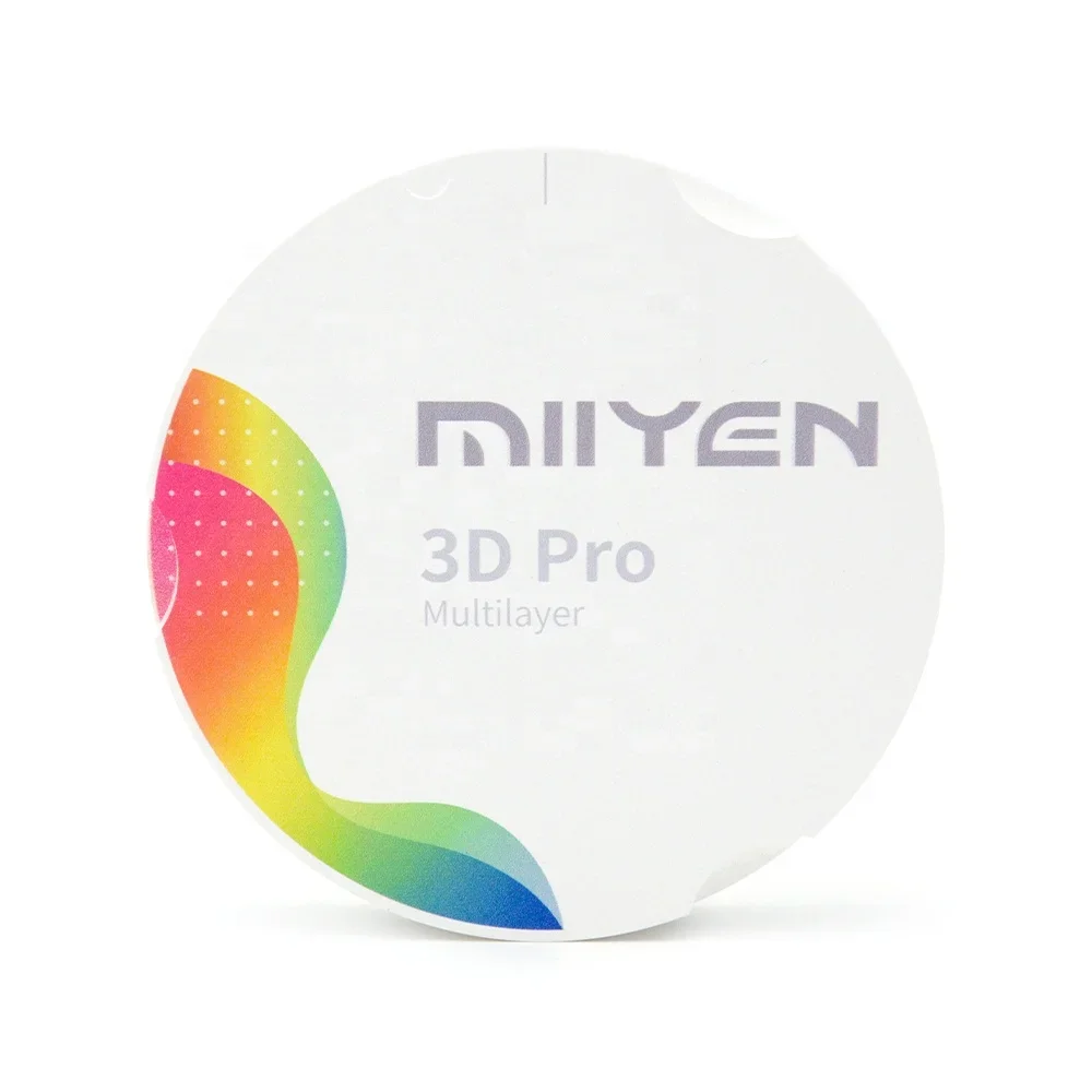 High Quality CADCAM A1/A2/A3 Color Multilayer Dentals Ceramics Zirconia Block Blank Disc 10mm to 25mm 3D Pro
High Quality CADCAM A1/A2/A3 Color Multilayer Dentals Ceramics Zirconia Block Blank Disc 10mm to 25mm 3D Pro