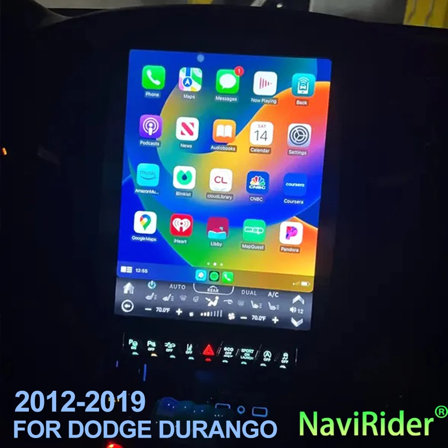 Android Touch Screen For Dodge Durango 2012-2019 Auto Stereo Car Radio Carplay Multimedia Video Player GPS Navigation Head Unit
Android Touch Screen For Dodge Durango 2012-2019 Auto Stereo Car Radio Carplay Multimedia Video Player GPS Navigation Head Unit
