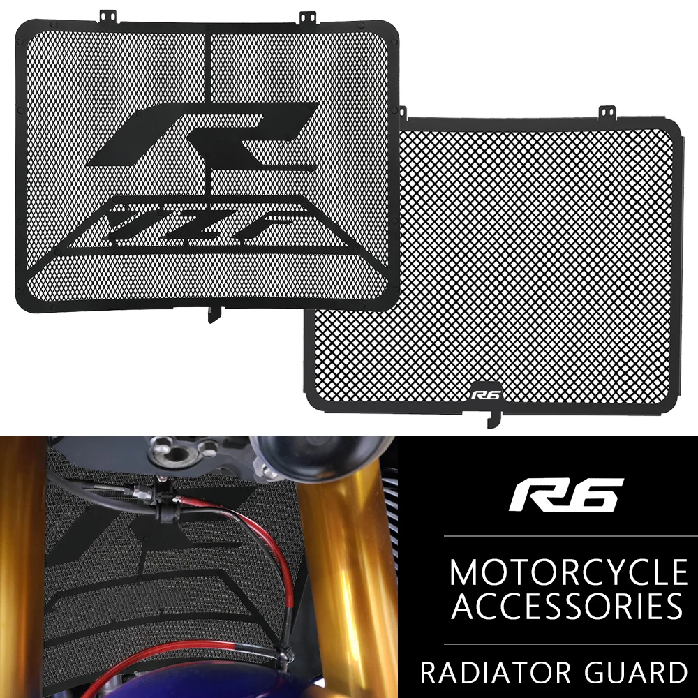 YZF R1 R6 Motorcycle Accessories FOR Yamaha YZF-R6 YZFR6 2006-2016 YZF-R1 YZFR1 2007 2008 Radiator Grille Guard Protector Cover
YZF R1 R6 Motorcycle Accessories FOR Yamaha YZF-R6 YZFR6 2006-2016 YZF-R1 YZFR1 2007 2008 Radiator Grille Guard Protector Cover