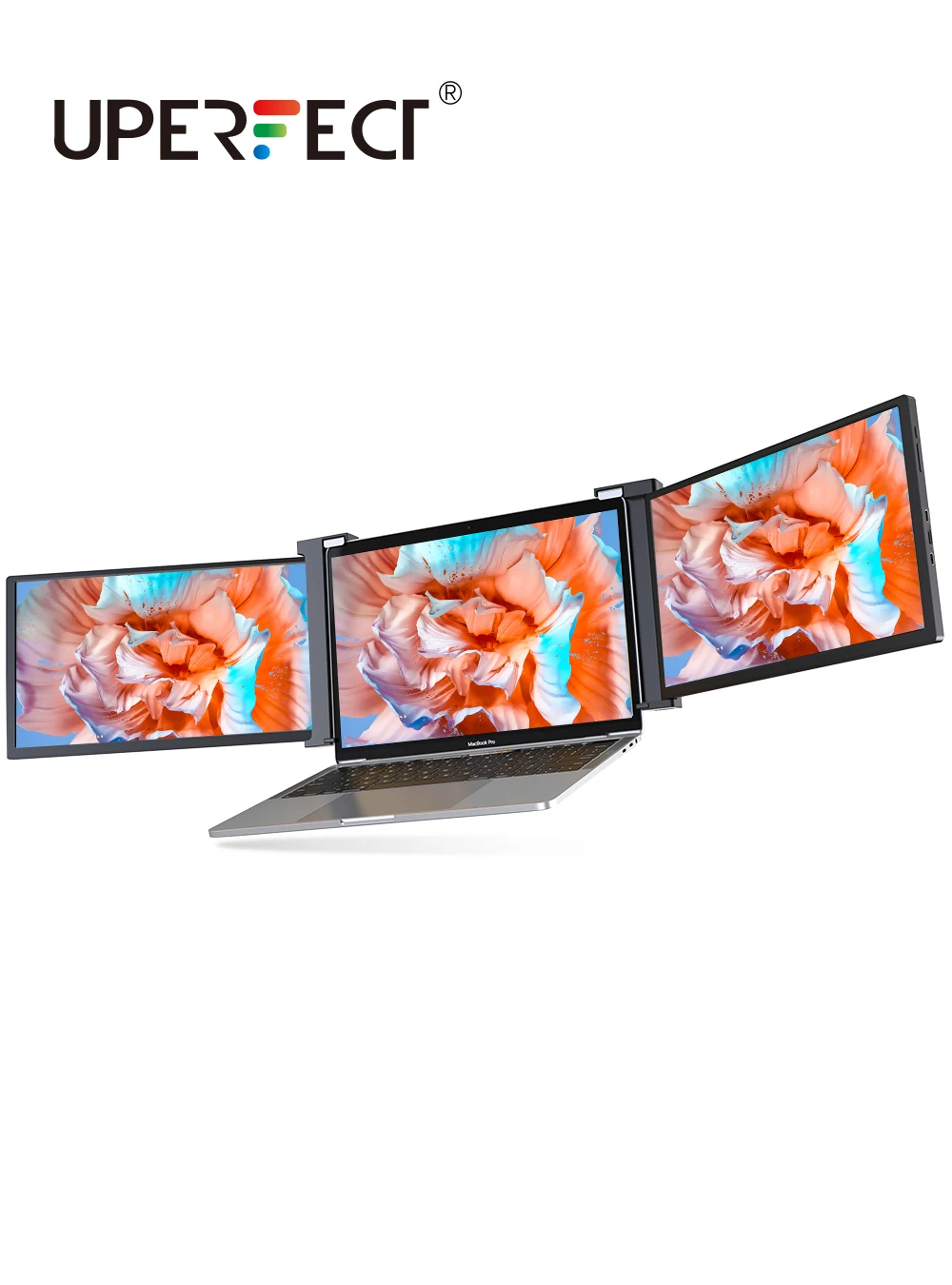 UPERFECT Z Max 14 Inch Triple Portable Monitor Laptop Extender Dsipaly FHD 1080P Foldable Dual IPS Screen With Mini HDMI USB-C
UPERFECT Z Max 14 Inch Triple Portable Monitor Laptop Extender Dsipaly FHD 1080P Foldable Dual IPS Screen With Mini HDMI USB-C