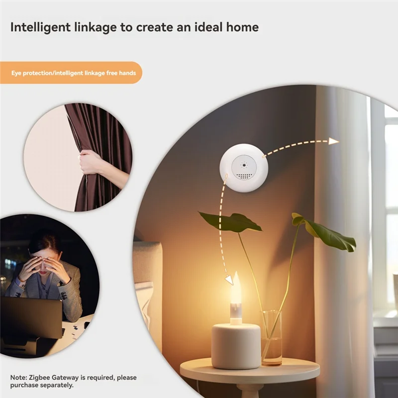 A33T-Tuya Zigbee Smart Light Sensor Illuminance Brightness Detection Home Automation Smart Home Detector APP Control
A33T-Tuya Zigbee Smart Light Sensor Illuminance Brightness Detection Home Automation Smart Home Detector APP Control