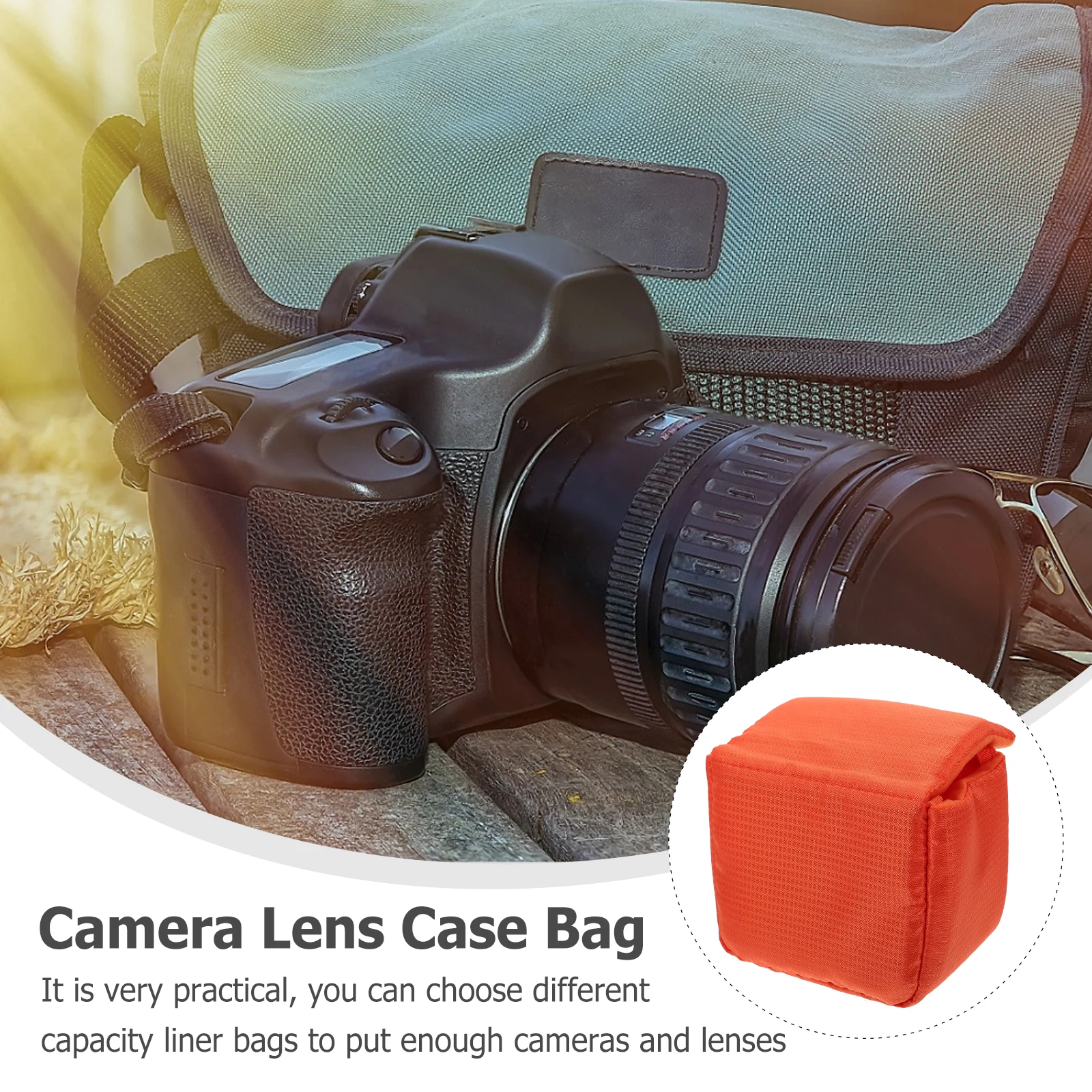 Camera Lens Protector Polyester Bag Shockproof Design DSLR Lenses Accessories Flash Card Cable Travel Outdoor Portable Water
Camera Lens Protector Polyester Bag Shockproof Design DSLR Lenses Accessories Flash Card Cable Travel Outdoor Portable Water