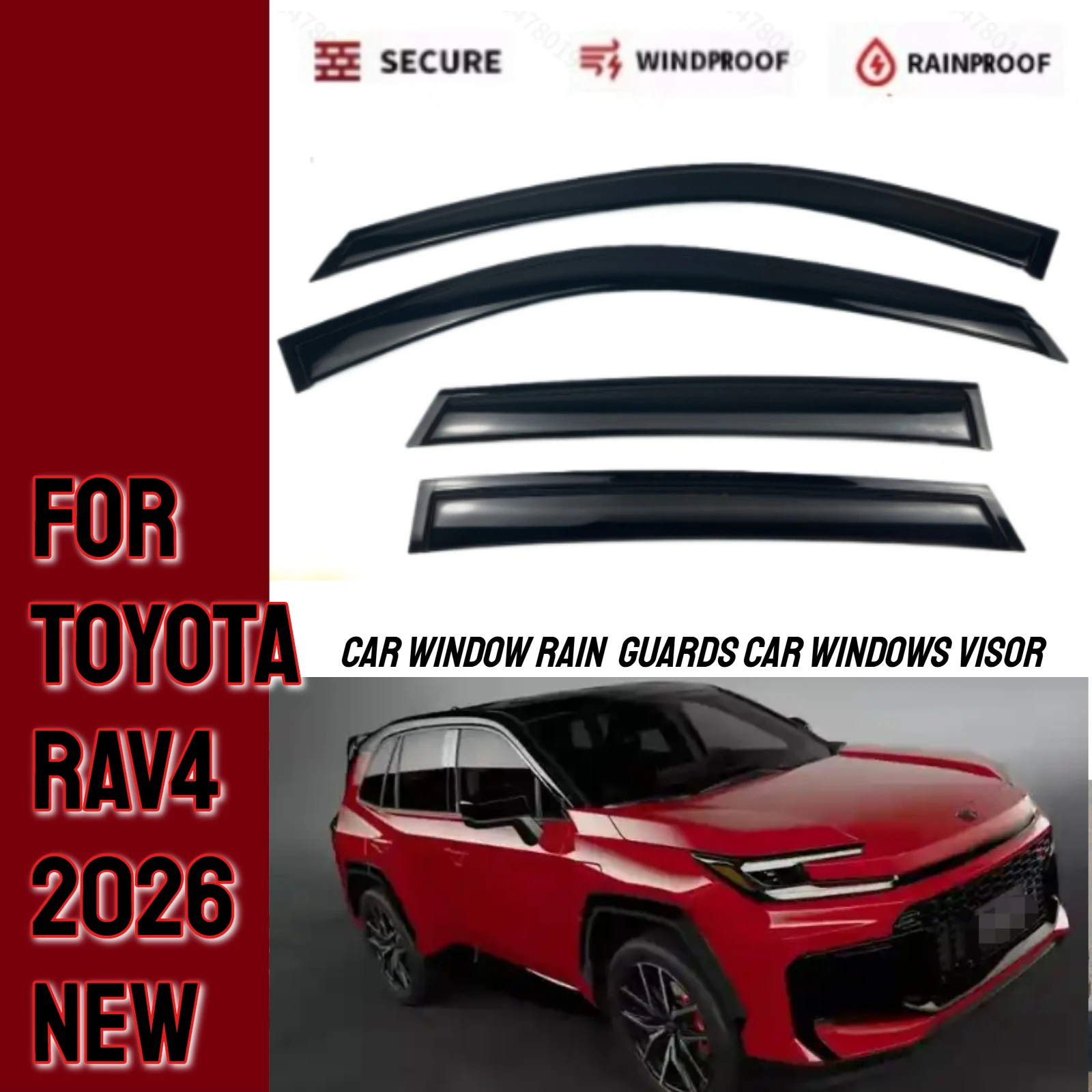 Car Window Rain Guards For Toyota RAV4 2026 Car Window Rain Cover Car Windows VisorSun Visor Rain Cove
Car Window Rain Guards For Toyota RAV4 2026 Car Window Rain Cover Car Windows VisorSun Visor Rain Cove