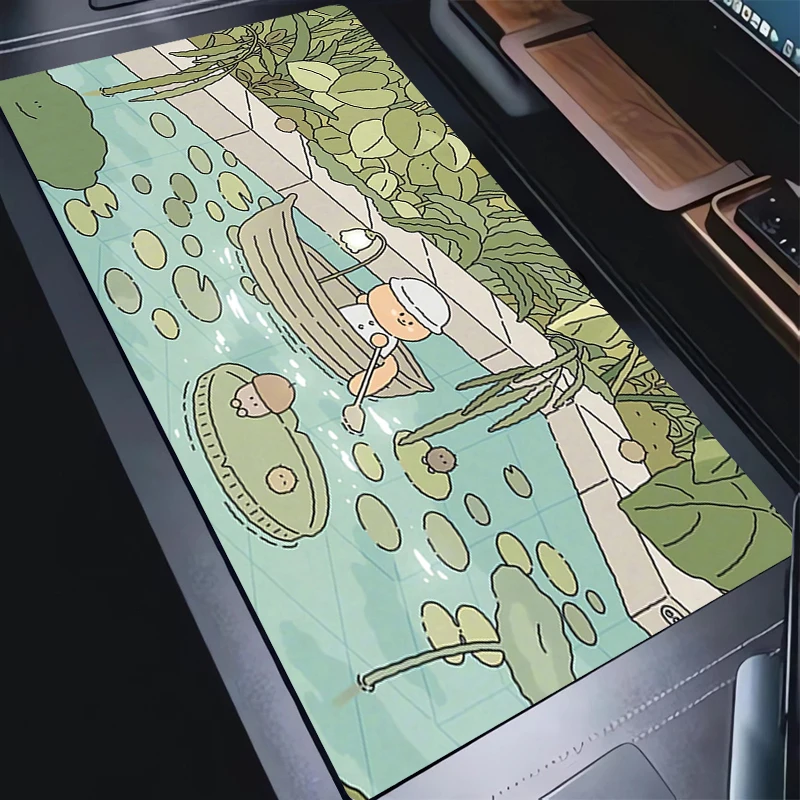 Cartoon Mouse Pad PC Kawaii Squirrel Gamer Mousepad Office Laptop Cozi Lofi Green Plant Keyboard Pad Anime Aesthetic HD Desk Mat
Cartoon Mouse Pad PC Kawaii Squirrel Gamer Mousepad Office Laptop Cozi Lofi Green Plant Keyboard Pad Anime Aesthetic HD Desk Mat