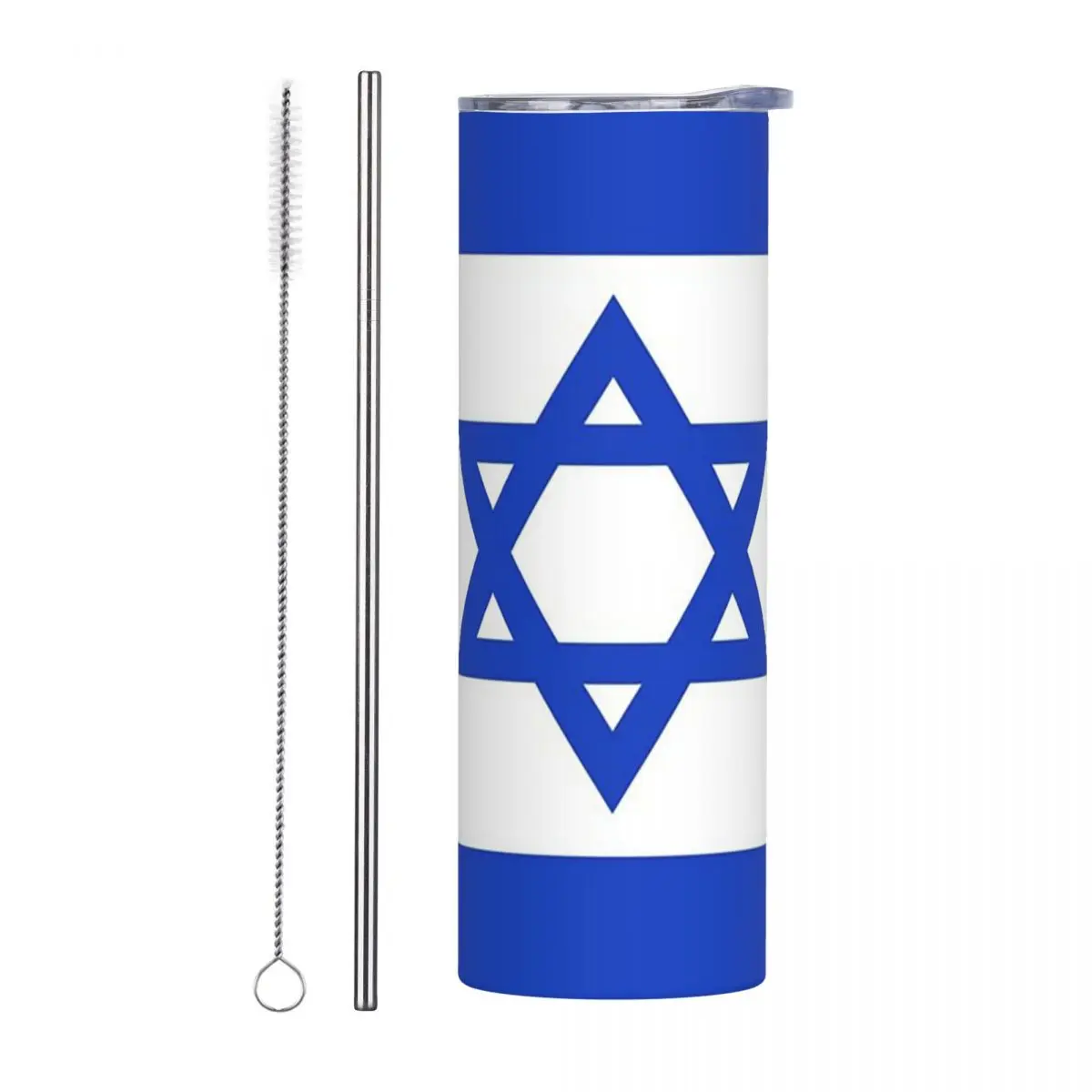 Стакан из нержавеющей стали с флагом Израиля, кружка с вакуумной изоляцией, термохолодная соломинка для бутылок с крышкой, 20 унций
Стакан из нержавеющей стали с флагом Израиля, кружка с вакуумной изоляцией, термохолодная соломинка для бутылок с крышкой, 20 унций
