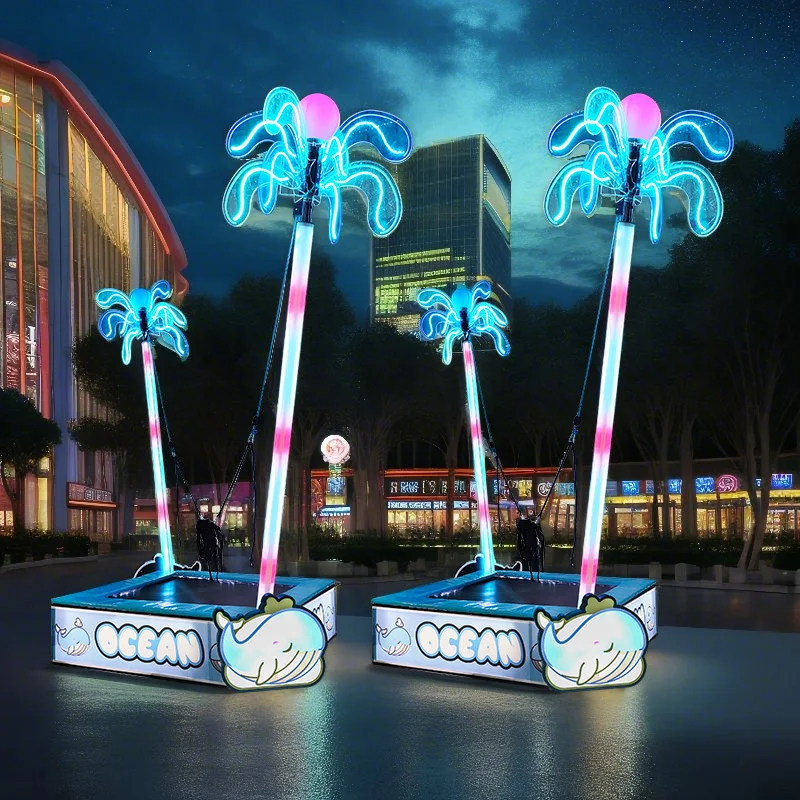 Factory Direct Sale Whale Fountain Bungee Jump Trampoline Kids Single Person Active Fun Stable Strong Outdoor Trampoline
Factory Direct Sale Whale Fountain Bungee Jump Trampoline Kids Single Person Active Fun Stable Strong Outdoor Trampoline