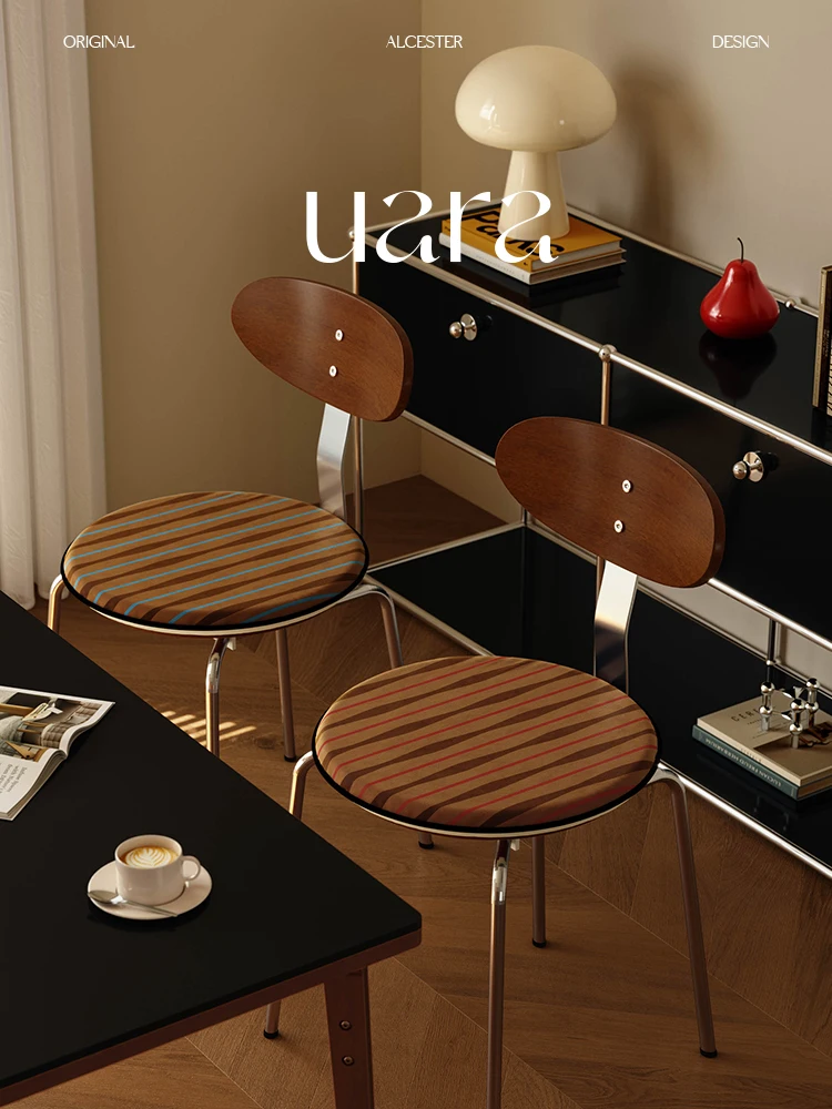 UARA Thickened round Dining Chair Pad Slip-resistant Detachable Washable Window Cushion Home Decorative Fabric Chair Mat
UARA Thickened round Dining Chair Pad Slip-resistant Detachable Washable Window Cushion Home Decorative Fabric Chair Mat