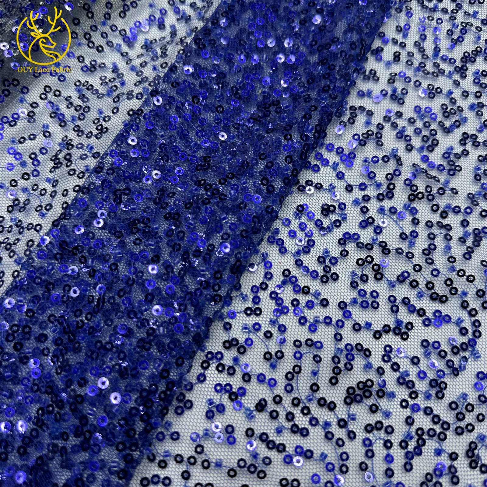 Royal Blue African Lace Fabric 2026 Wholesale Nigerian Sequins Lace Fabric Tulle Lace For Sewing Women Party Wedding Dress
Royal Blue African Lace Fabric 2026 Wholesale Nigerian Sequins Lace Fabric Tulle Lace For Sewing Women Party Wedding Dress