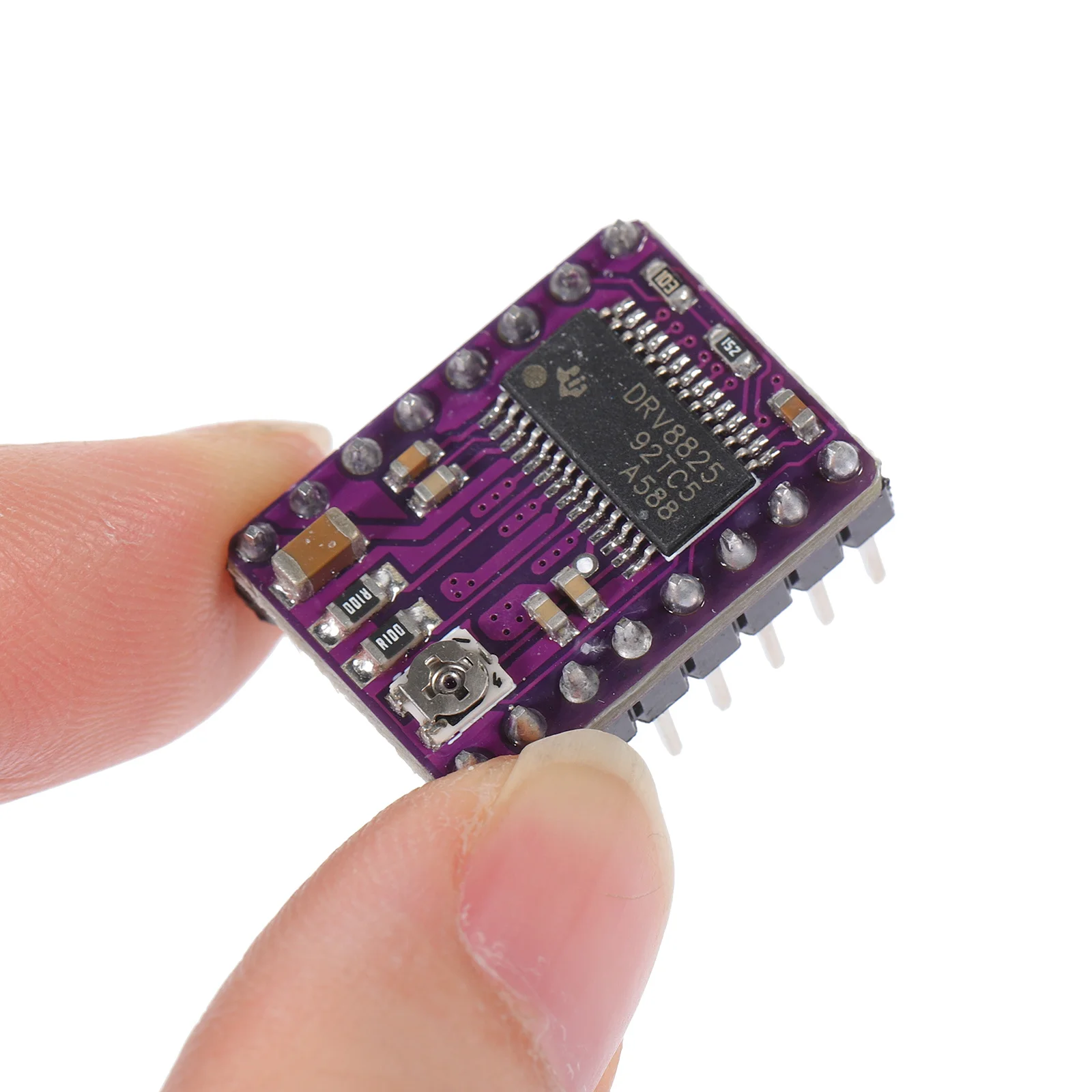 Driver Module Stepper Motor Compatible for 3D Printer Reprap Ramps 1.4 A4988 Heat Sink Motor Driver Stable Performance
Driver Module Stepper Motor Compatible for 3D Printer Reprap Ramps 1.4 A4988 Heat Sink Motor Driver Stable Performance