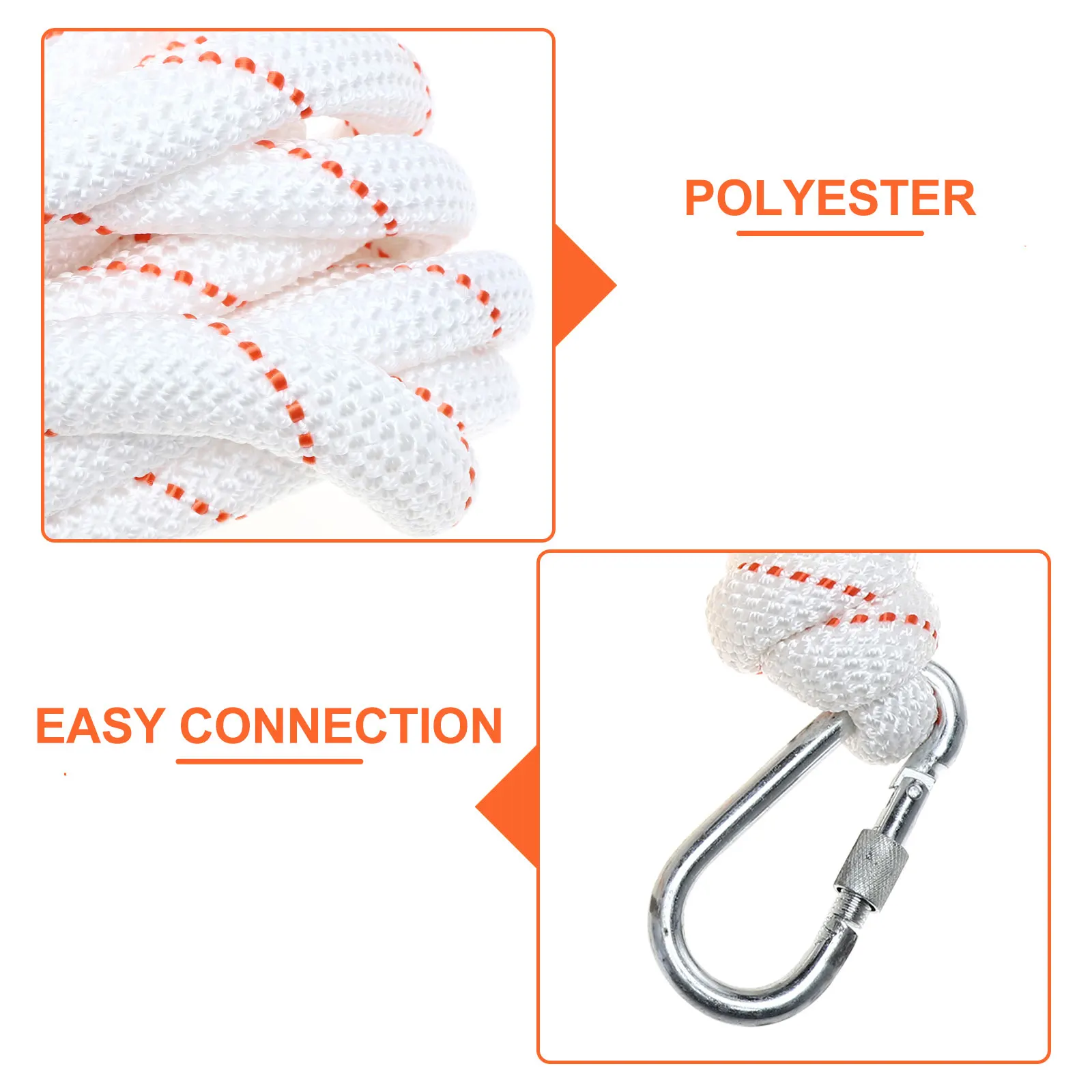 Safety Rope 10mm Climbing Wear resistant Nylon Escape Harness Fire fighting Tensile High altitude Camping Hiking
Safety Rope 10mm Climbing Wear resistant Nylon Escape Harness Fire fighting Tensile High altitude Camping Hiking