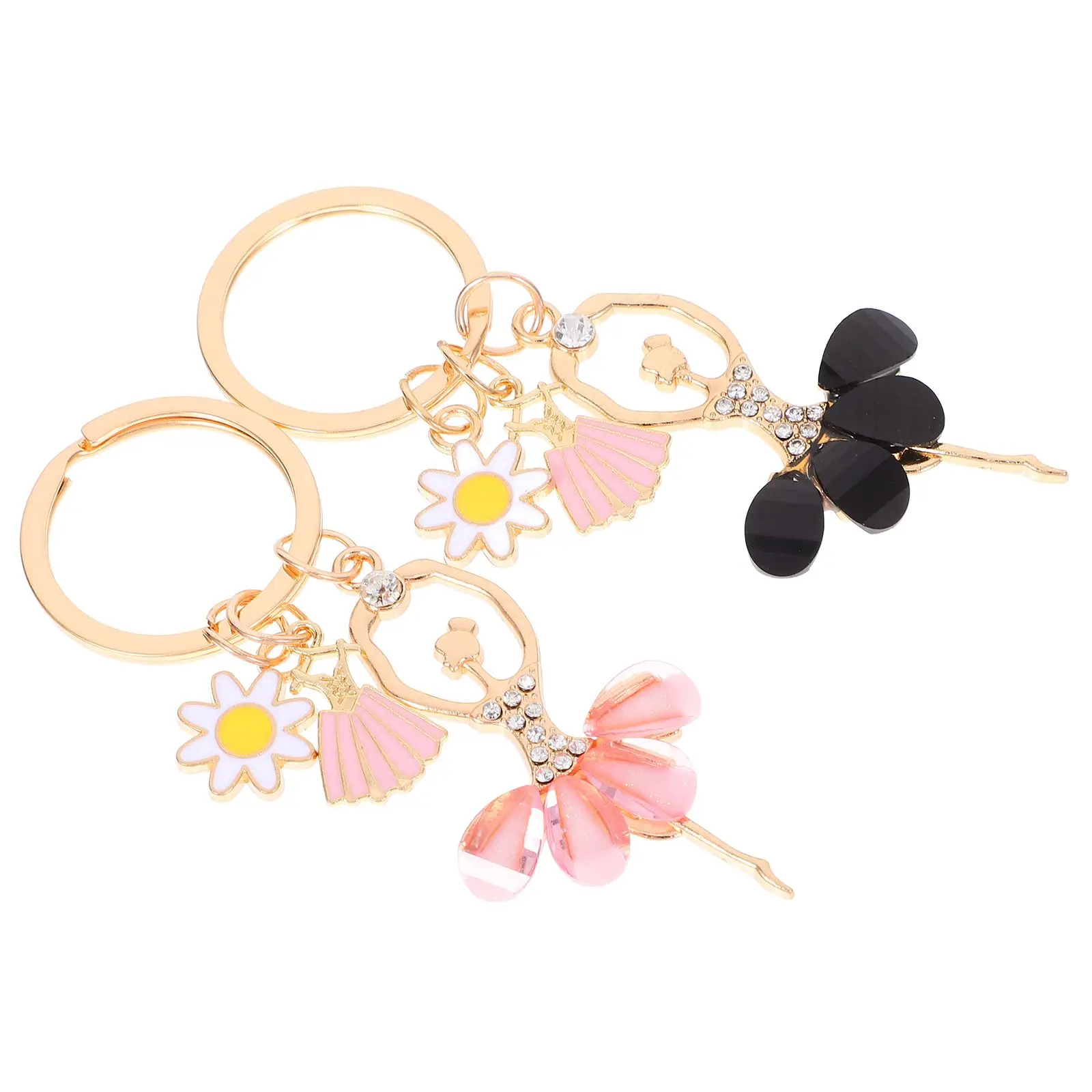 2Pcs Dancing Keychain Rhinestone Ballet Metal Keychains Women Car Keys Wallet Party Ballet Dancing Girl Keychain Gifts
2Pcs Dancing Keychain Rhinestone Ballet Metal Keychains Women Car Keys Wallet Party Ballet Dancing Girl Keychain Gifts