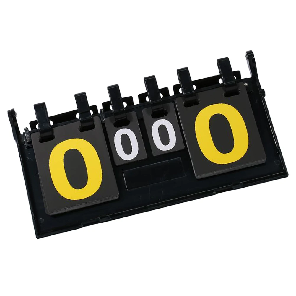 Portable Basketball Sports Scoreboard 0-99 Flip Keeper Desktop PVC Durable Clear Printing For Ball Tennis Badminton Supplies
Portable Basketball Sports Scoreboard 0-99 Flip Keeper Desktop PVC Durable Clear Printing For Ball Tennis Badminton Supplies