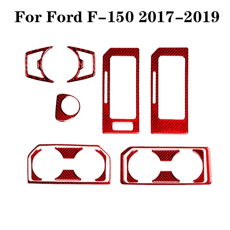 For Ford F-150 F150 2017 2018 2019 Carbon Fiber Red Stickers Car Accessories Center Control Panel Dashboard Gear Window Lift
For Ford F-150 F150 2017 2018 2019 Carbon Fiber Red Stickers Car Accessories Center Control Panel Dashboard Gear Window Lift