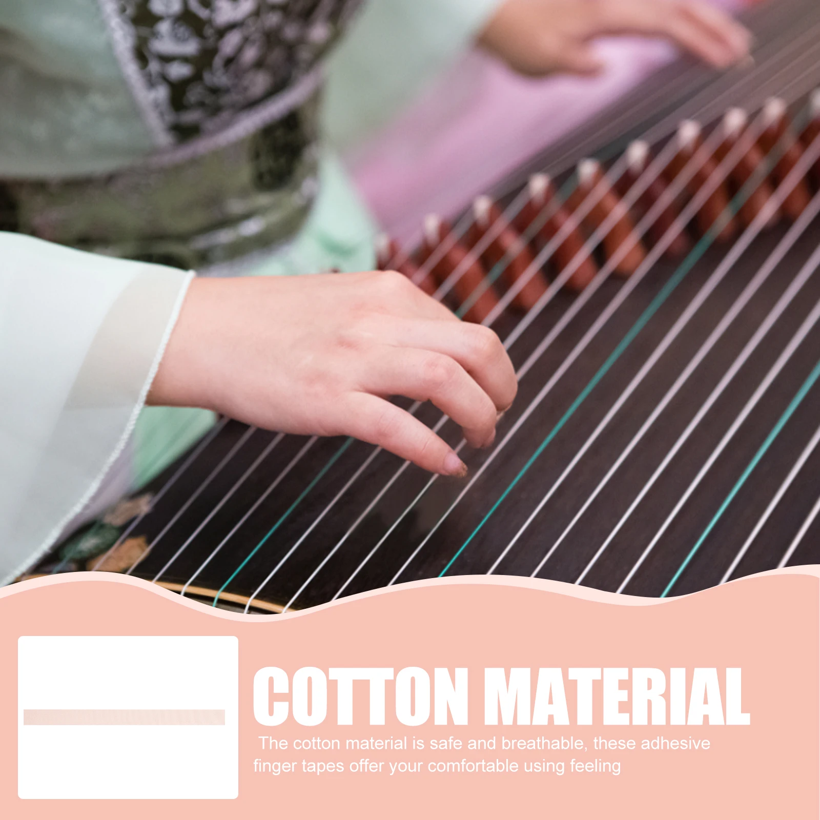 100pcs Guzheng Finger Pipa Breathable Cotton Adhesive Protector Instrument Breathable Finger Tapes Supplies Musical Tools
100pcs Guzheng Finger Pipa Breathable Cotton Adhesive Protector Instrument Breathable Finger Tapes Supplies Musical Tools