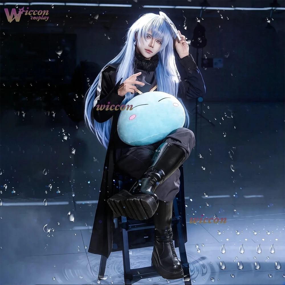 Anime That Time I Got Reincarnated As A Slime Cosplay Costume Rimuru Tempest Adult Uniform Wig Mask Halloween Role Play Uniform
Anime That Time I Got Reincarnated As A Slime Cosplay Costume Rimuru Tempest Adult Uniform Wig Mask Halloween Role Play Uniform