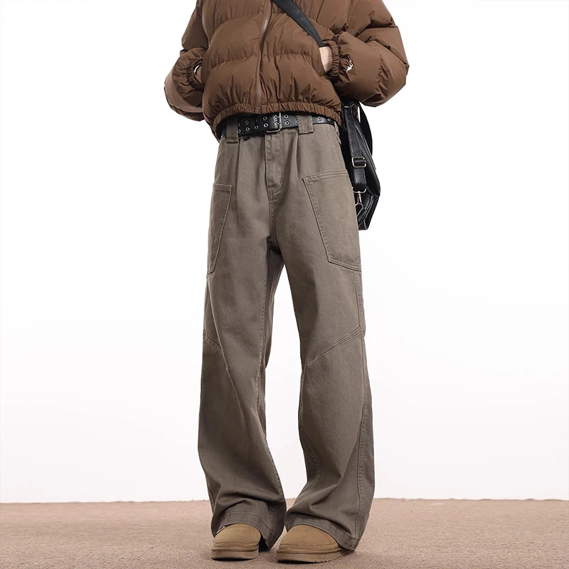 Vintage Y2K Mens Straight Jeans Spring Summer New Casual Loose Solid Color Denim Pants For Men Fashion Pockets Cargo Jean Pants
Vintage Y2K Mens Straight Jeans Spring Summer New Casual Loose Solid Color Denim Pants For Men Fashion Pockets Cargo Jean Pants