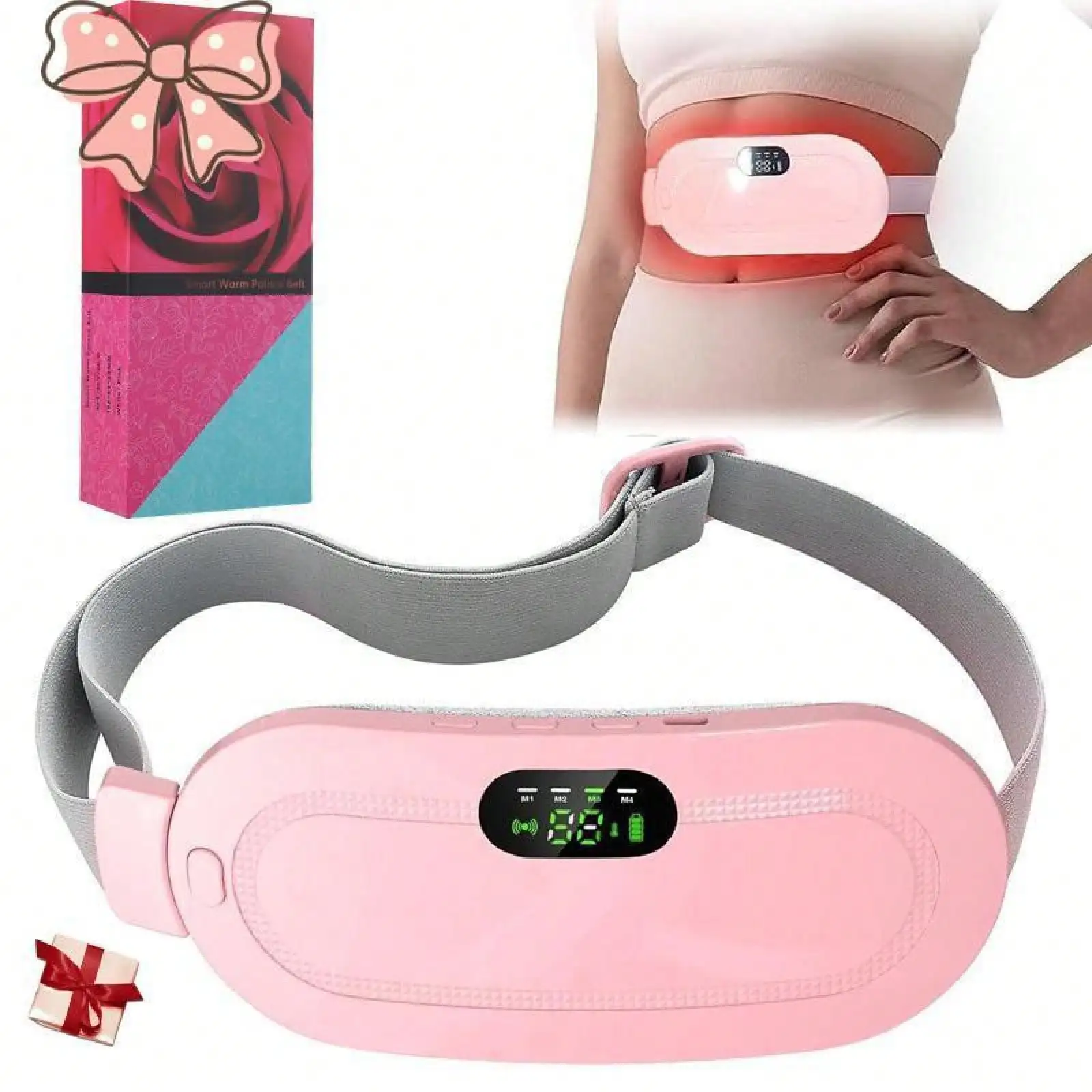 Menstrual Heating Pad Smart UterusWarmer Belt, Relief Waist Cramps VibratingAbdomina Wassager Uterus Warmer WaistMassager, Winte
Menstrual Heating Pad Smart UterusWarmer Belt, Relief Waist Cramps VibratingAbdomina Wassager Uterus Warmer WaistMassager, Winte