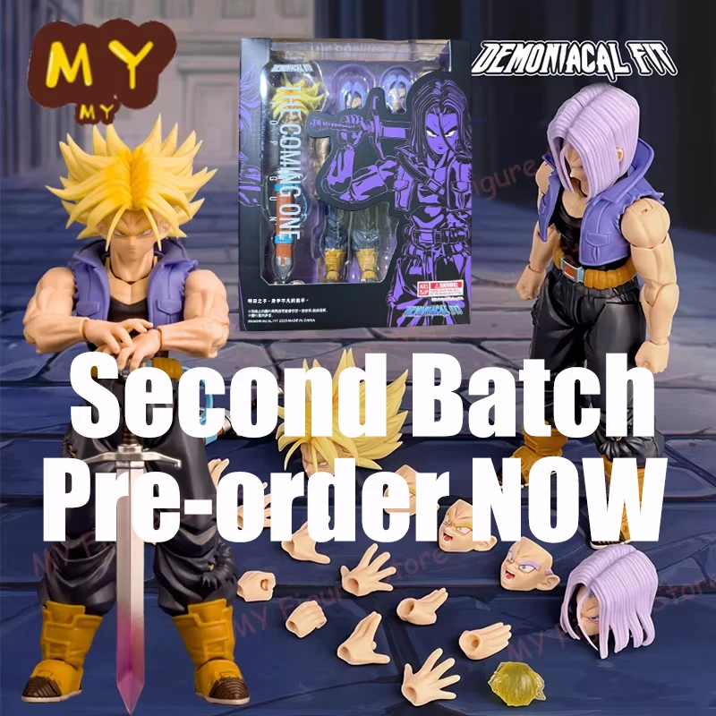 Demoniacal Fit Trunks Figure Dragon Ball Z SHF Super Saiyan The Boy From The Future Son of Tomorrow Action Figure Model Toy Kid
Demoniacal Fit Trunks Figure Dragon Ball Z SHF Super Saiyan The Boy From The Future Son of Tomorrow Action Figure Model Toy Kid