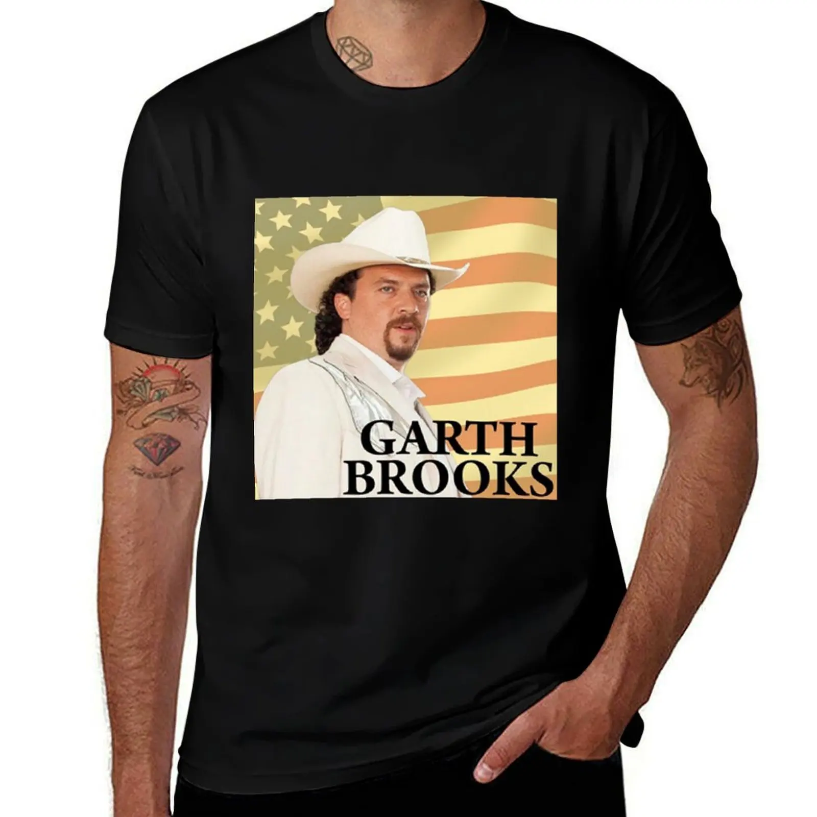 T-Shirt t summer shirt t Brooks casual Flag graphic Garth tees shirts for man American man man t shirt
T-Shirt t summer shirt t Brooks casual Flag graphic Garth tees shirts for man American man man t shirt
