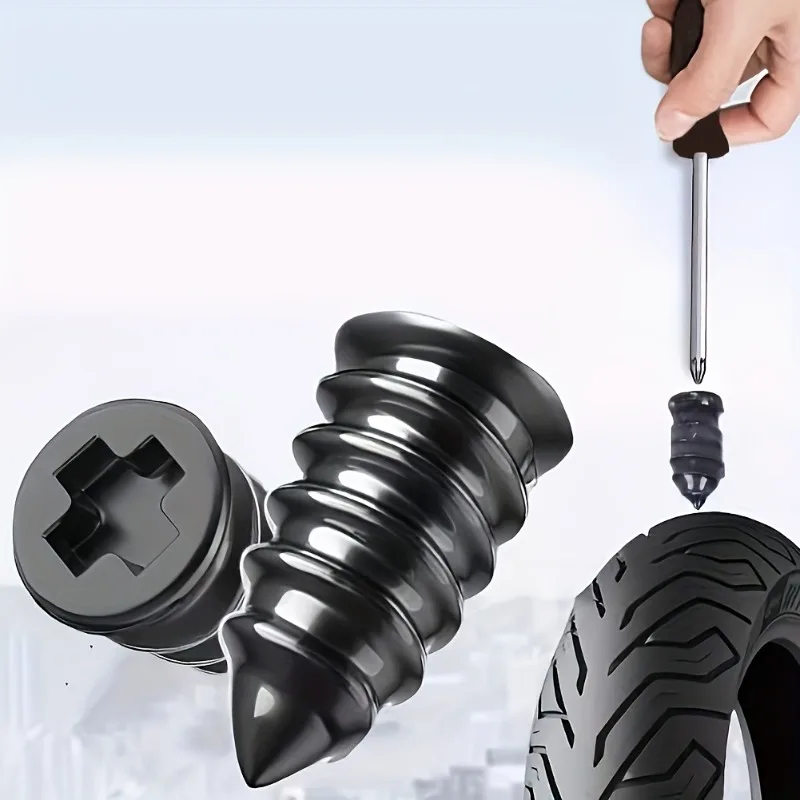 Tire Repair Rubber Plugs, Mushroom-Style Durable and Easy-to-Install Tire Repair Plugs. Protective Tire Repair Kit for Cars, Motorcycles, Bicycles, and Skateboards. Quick Repair Tool, Tire Repair Kit, Tire Repair Tool, Car Tire Repair
Tire Repair Rubber Plugs, Mushroom-Style Durable and Easy-to-Install Tire Repair Plugs. Protective Tire Repair Kit for Cars, Motorcycles, Bicycles, and Skateboards. Quick Repair Tool, Tire Repair Kit, Tire Repair Tool, Car Tire Repair