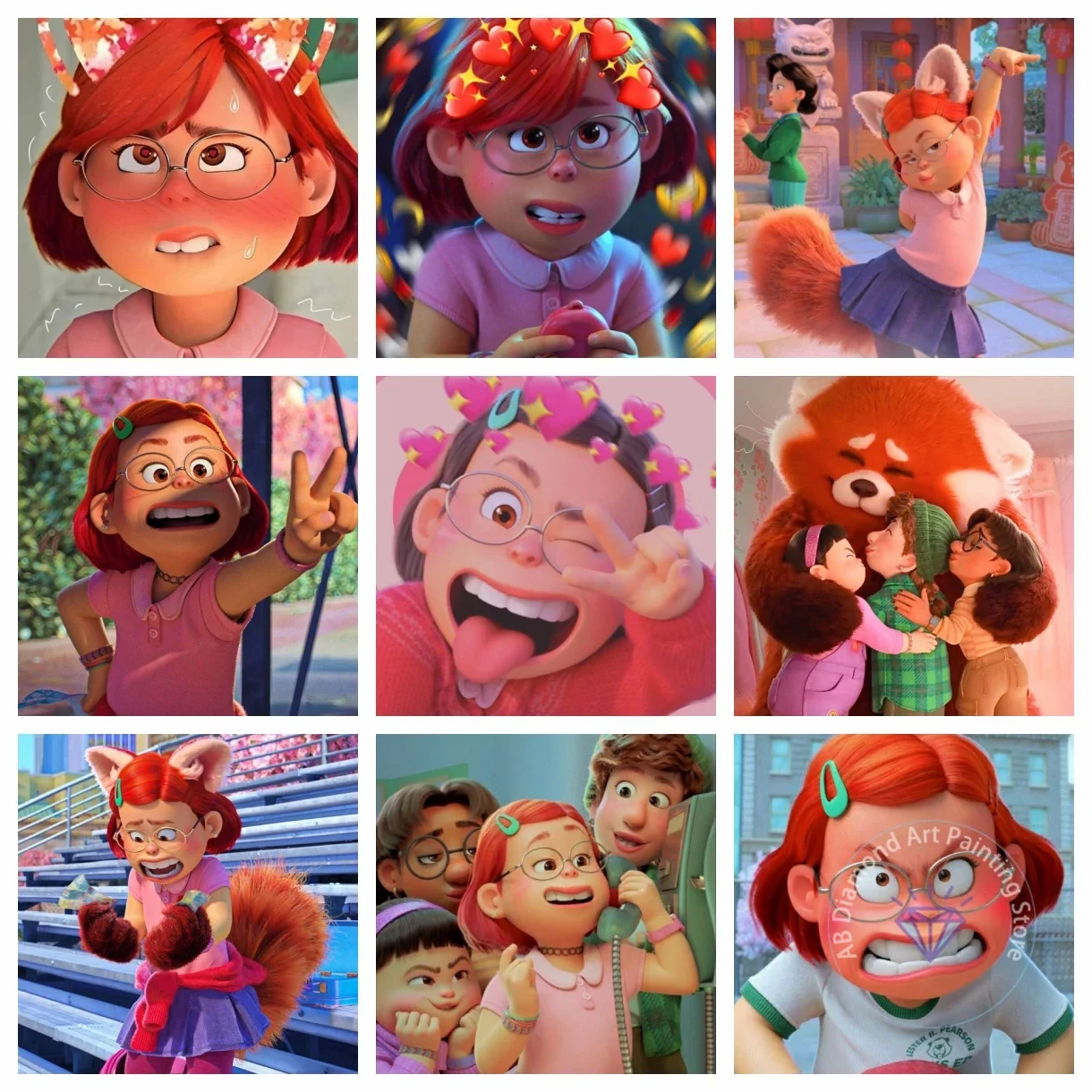 Disney Turning Red Diy AB Diamond Painting Art Kit Embroidery Cartoon Cute Pretty Girl Abby Meilin Lee Cross Stitch Home Decor
Disney Turning Red Diy AB Diamond Painting Art Kit Embroidery Cartoon Cute Pretty Girl Abby Meilin Lee Cross Stitch Home Decor