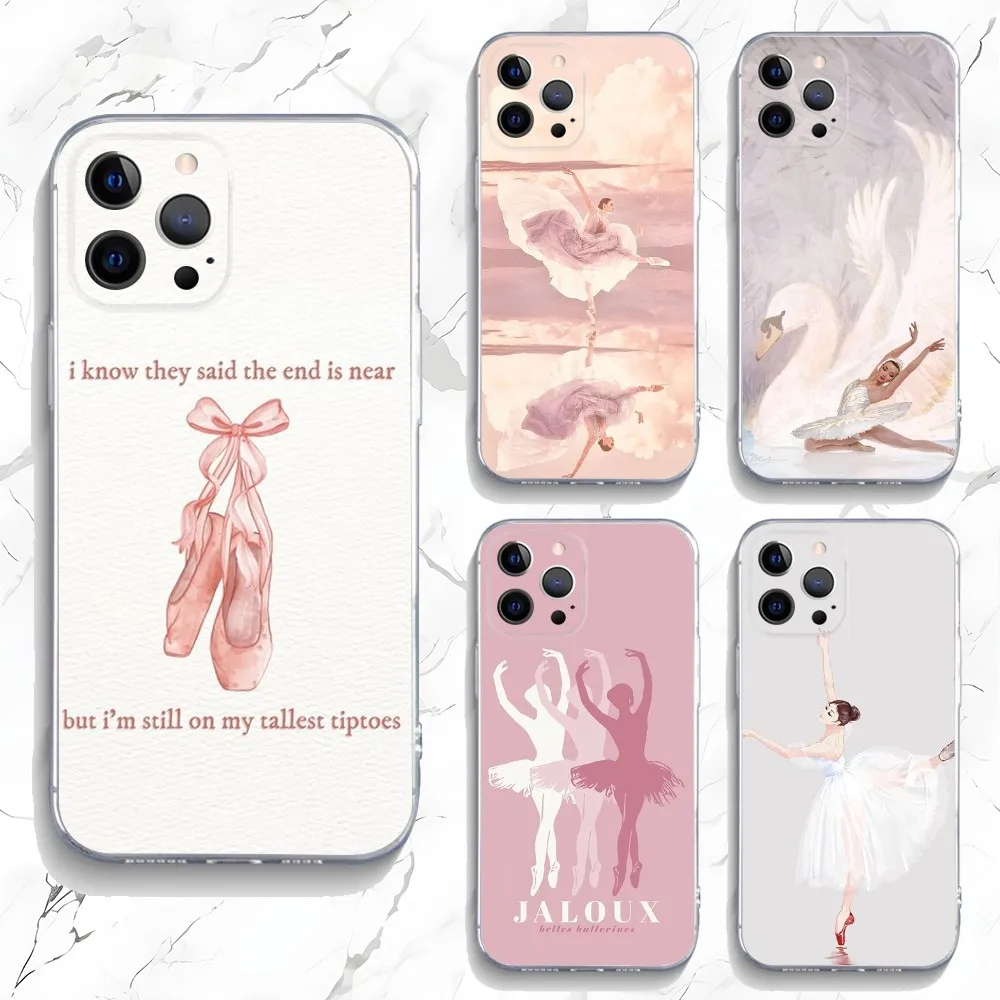Ballet Dance Phone Case For iPhone 15,14,13,12,11 Plus,Pro,Max,XR,XS,X,7,8 Plus,SE,Mini Transparent Silicone Soft
Ballet Dance Phone Case For iPhone 15,14,13,12,11 Plus,Pro,Max,XR,XS,X,7,8 Plus,SE,Mini Transparent Silicone Soft