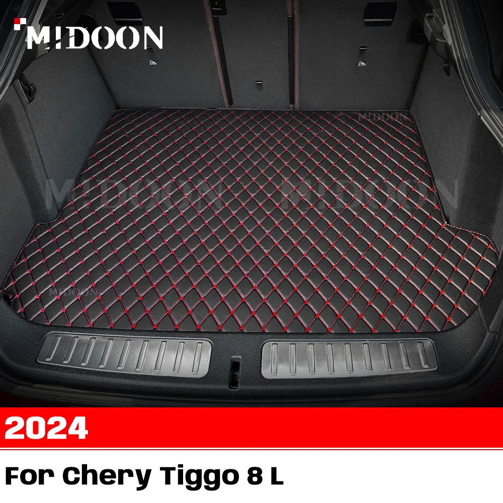 Для Chery Tiggo 8 L 2024, индивидуальный коврик для багажника автомобиля, антигрязная накладка, защитный коврик, вкладыш для багажника, авто аксессуары для интерьера
Для Chery Tiggo 8 L 2024, индивидуальный коврик для багажника автомобиля, антигрязная накладка, защитный коврик, вкладыш для багажника, авто аксессуары для интерьера