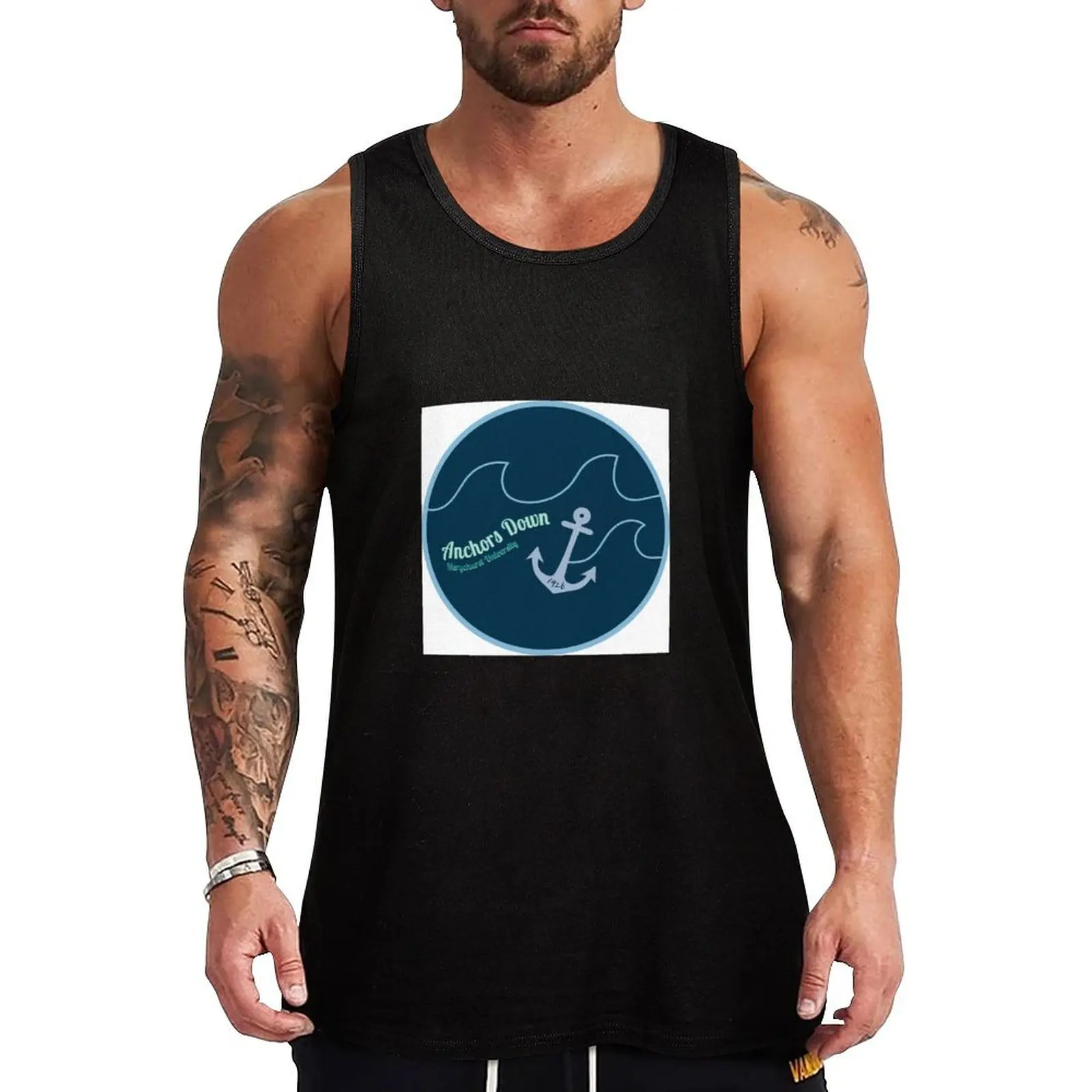 Anchors Down Tank Top vests for men T-shirt Men's gym Men's sleeveless best selling products
Anchors Down Tank Top vests for men T-shirt Men's gym Men's sleeveless best selling products