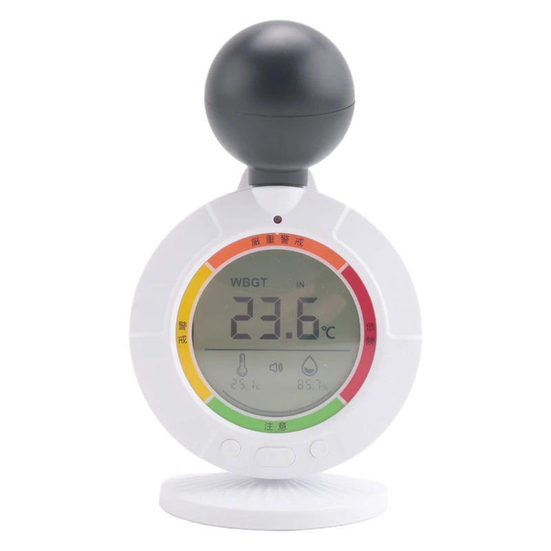 WBGT Meter Heat Index Detector WBGT Heat Index Meter Heat Stroke Prevention Detector
WBGT Meter Heat Index Detector WBGT Heat Index Meter Heat Stroke Prevention Detector