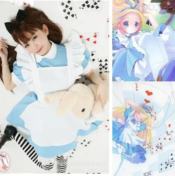 Alice in Wonderland Super Cute Maid Clothing Water Blue Maid Clothing COS Anime Clothing Performance Clothing
Alice in Wonderland Super Cute Maid Clothing Water Blue Maid Clothing COS Anime Clothing Performance Clothing