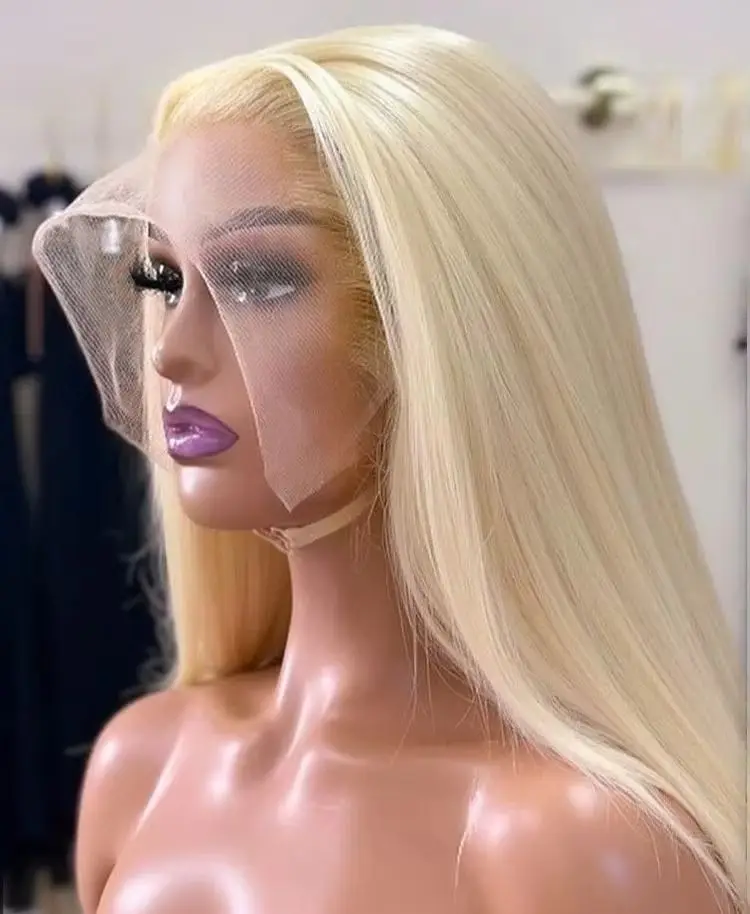 613 Blonde Wig Bone Straight Lace Front Wig 13X4 HD 180 Density Pre Plucked Glueless Synthetic And Blend Daily Cosplay On Sale
613 Blonde Wig Bone Straight Lace Front Wig 13X4 HD 180 Density Pre Plucked Glueless Synthetic And Blend Daily Cosplay On Sale