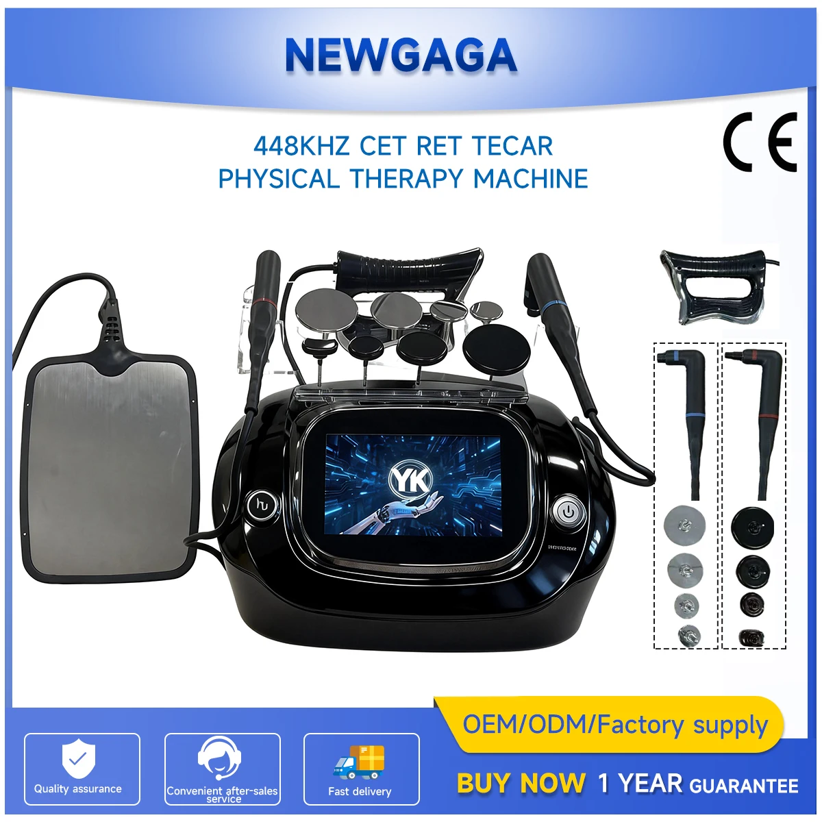 New 448KHZ INDIBA Thermotherapy CET RET Pain Relief Physical Therapy Machine Lift Firming Lymphatic Circulation Skin Accelerates
New 448KHZ INDIBA Thermotherapy CET RET Pain Relief Physical Therapy Machine Lift Firming Lymphatic Circulation Skin Accelerates