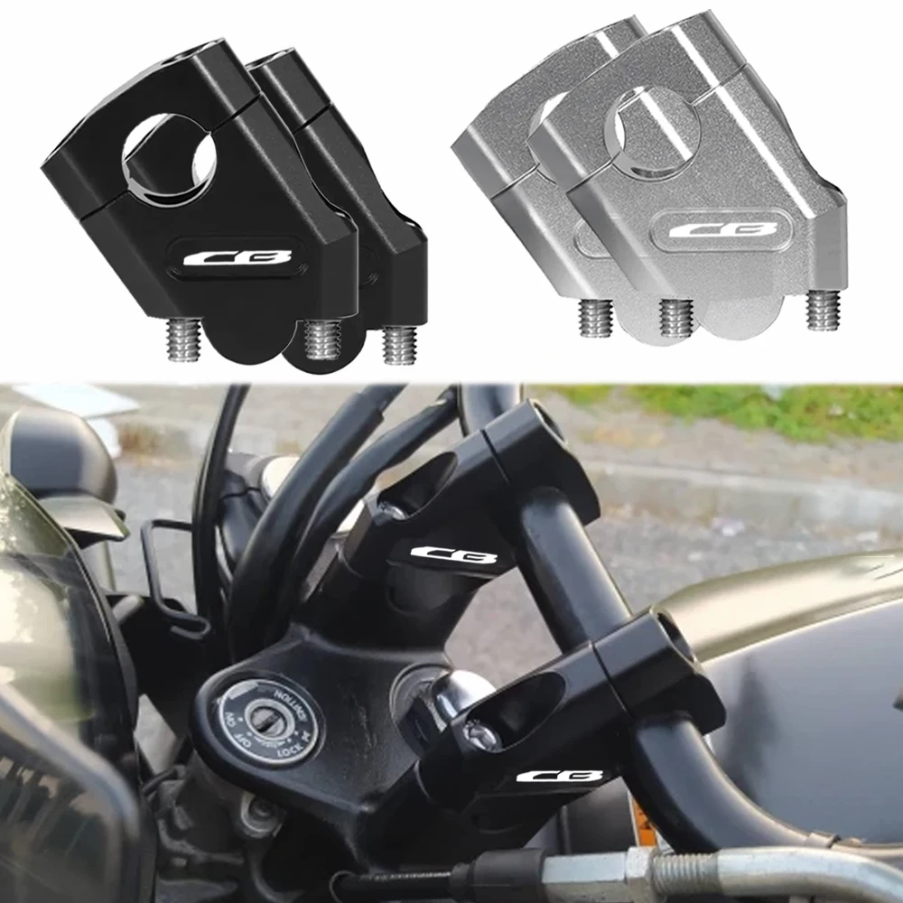 For CB500X CB500F CB125F CB 500X 500F 125F Motorcycle Handlebar Riser Clamp CNC Handle Bar Lift Extend Adapter Mount
For CB500X CB500F CB125F CB 500X 500F 125F Motorcycle Handlebar Riser Clamp CNC Handle Bar Lift Extend Adapter Mount