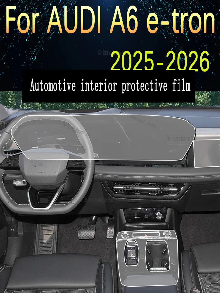 Для AUDI A6 e-tron (2025-2026) салон автомобиля пленка против царапин панель пленка приборная панель защитная наклейка крышка аксессуары
Для AUDI A6 e-tron (2025-2026) салон автомобиля пленка против царапин панель пленка приборная панель защитная наклейка крышка аксессуары