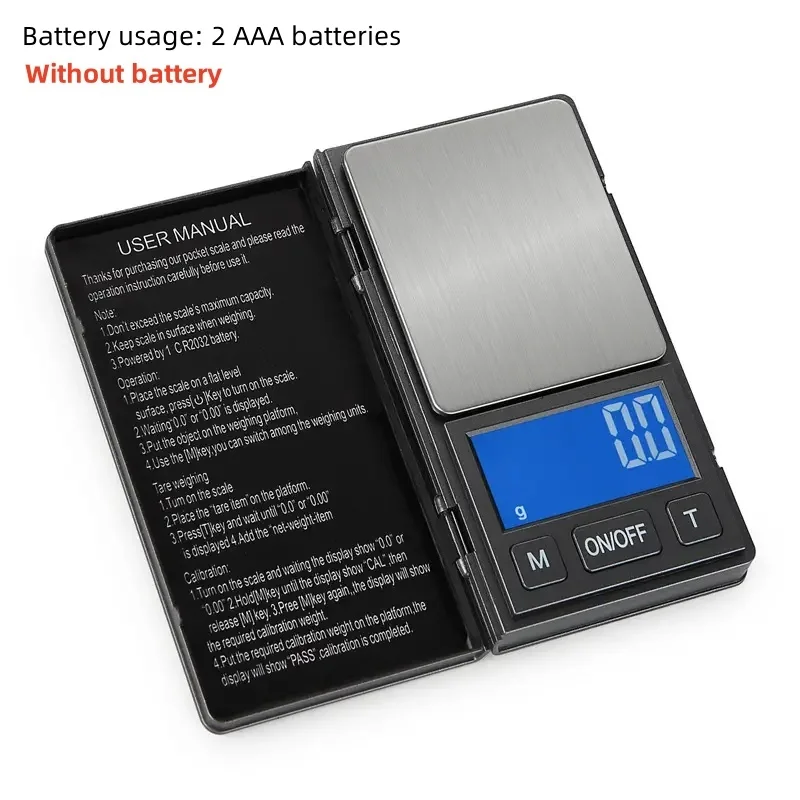 Mini pocket scale Precision Jewelry Scale Electronic scale 0.01g Portable palm scale 0.1g balance does not include battery
Mini pocket scale Precision Jewelry Scale Electronic scale 0.01g Portable palm scale 0.1g balance does not include battery