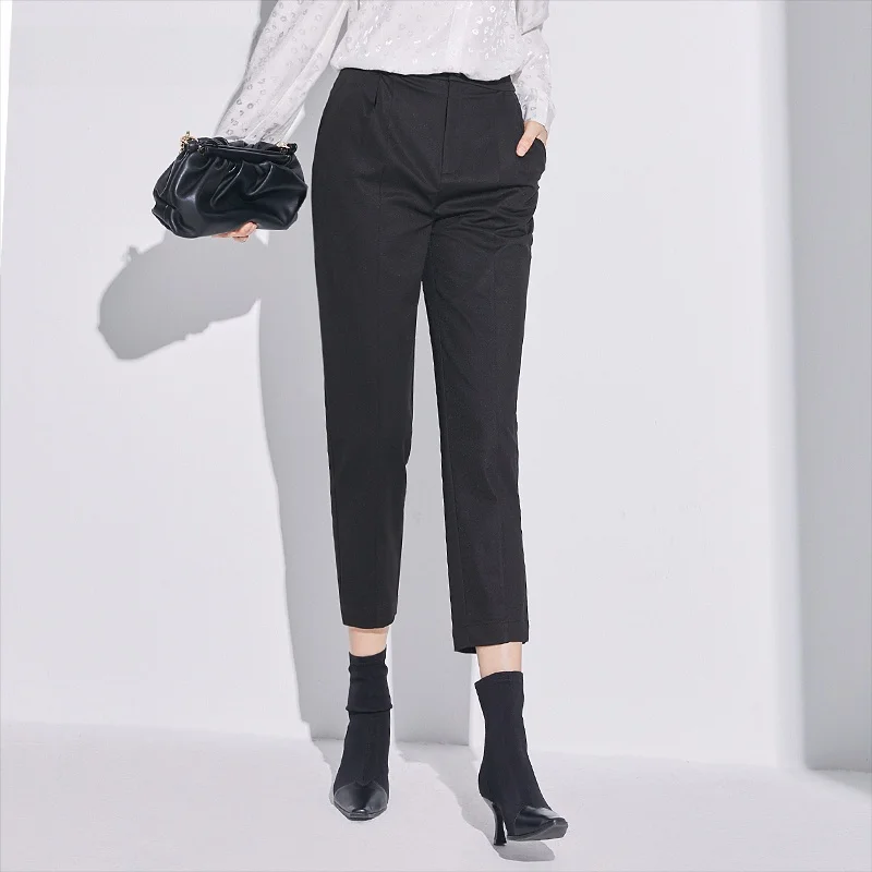 Dailanzhi Spring Autumn New Pencil Long Pants Casual Color Bla Women's Pants High Waist Lengthened Commute Sle
Dailanzhi Spring Autumn New Pencil Long Pants Casual Color Bla Women's Pants High Waist Lengthened Commute Sle