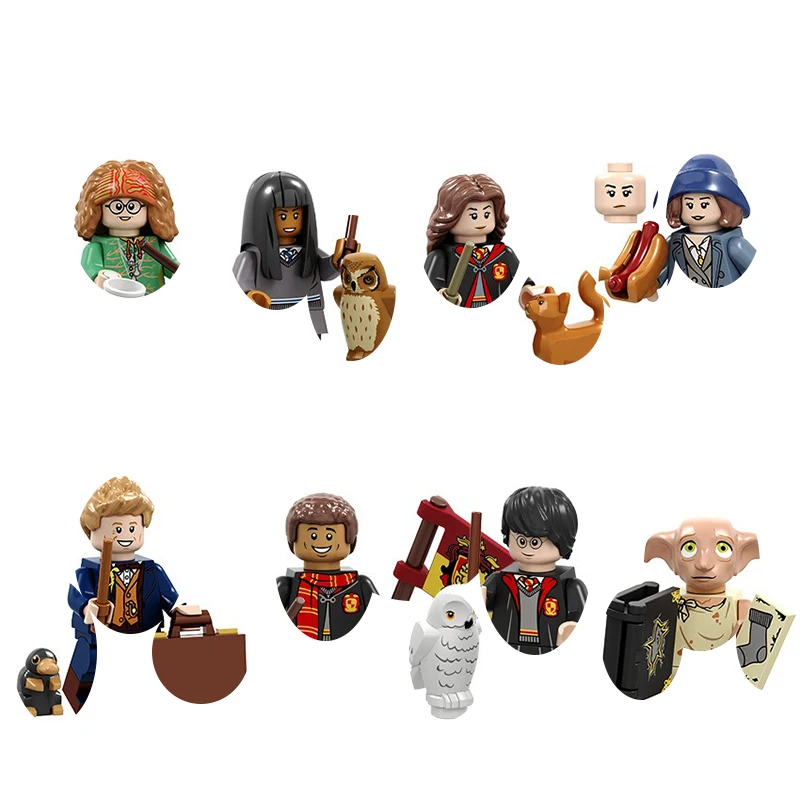 Harry Potter Hermione Granger Dobby Newt Scamander Trelawney Dean Tomatina Goldstein Harry Potter series of building block toys
Harry Potter Hermione Granger Dobby Newt Scamander Trelawney Dean Tomatina Goldstein Harry Potter series of building block toys