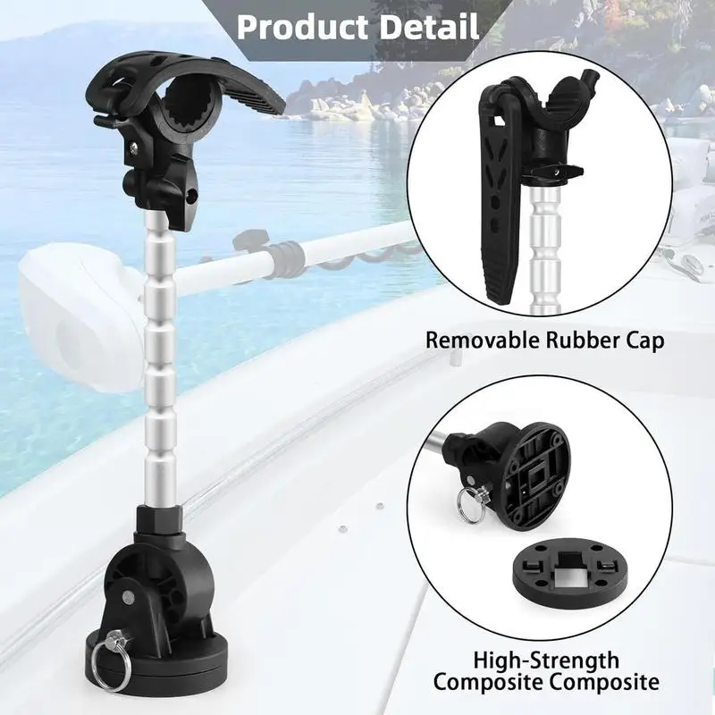 Customization Trolling Motor Mount Trolling Motor Stabilizer Bracket 180-Degree Adjustable Boat
Customization Trolling Motor Mount Trolling Motor Stabilizer Bracket 180-Degree Adjustable Boat
