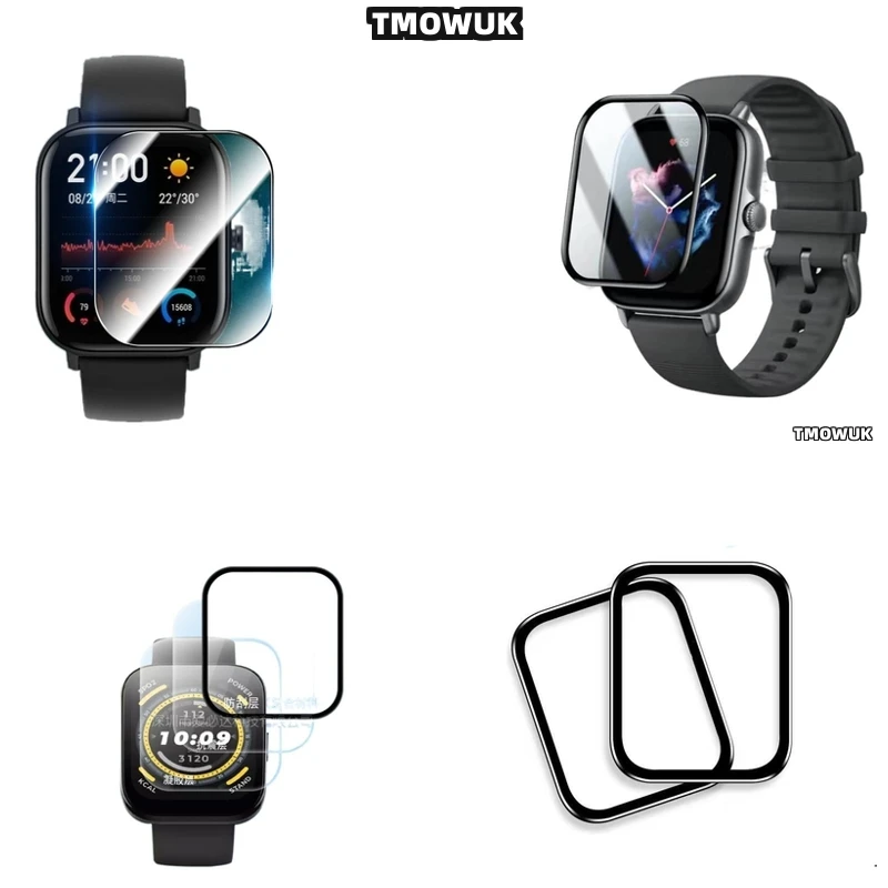 For Amazfit BIP 3 5 6 U Pro Active Unity GTS 2E 2 3 4 MINI - Ultra Clear Soft Flexible Screen Protective Film - Full 3D Curved C
For Amazfit BIP 3 5 6 U Pro Active Unity GTS 2E 2 3 4 MINI - Ultra Clear Soft Flexible Screen Protective Film - Full 3D Curved C