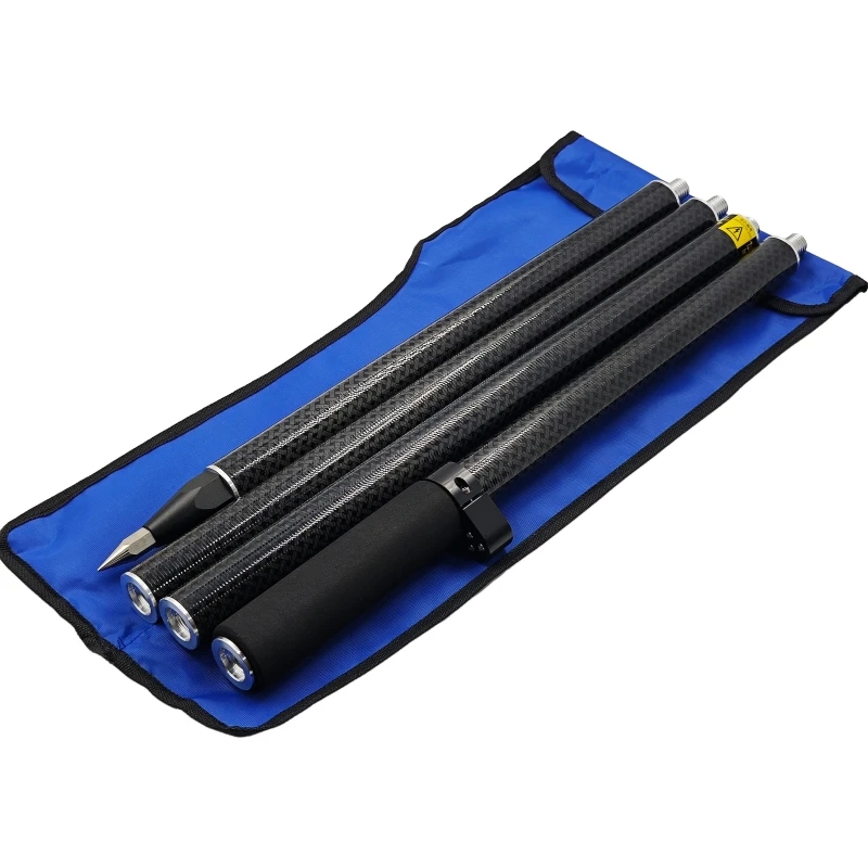 100% Carbon Fibre GPS RTK Pole 2m Four-section Measuring Rod Carbon Fiber Extension Prism Pole 4 Poles (50cm) Diameter 32mm
100% Carbon Fibre GPS RTK Pole 2m Four-section Measuring Rod Carbon Fiber Extension Prism Pole 4 Poles (50cm) Diameter 32mm