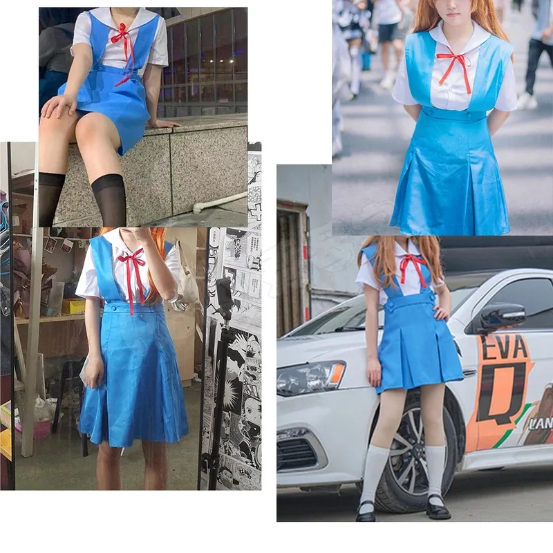 CyAyanami Rei cosplay clothing Asuka cosplay clothing Anime EVA Cosplay HSIU Costume School Uniform
CyAyanami Rei cosplay clothing Asuka cosplay clothing Anime EVA Cosplay HSIU Costume School Uniform