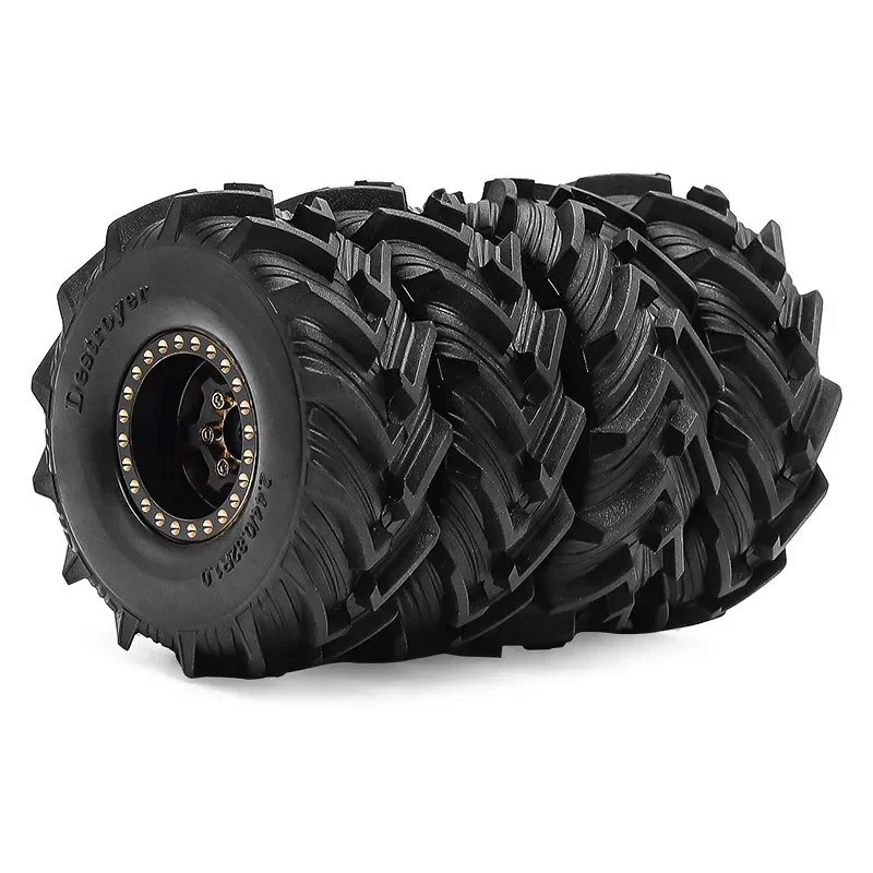 4pcs OD 62mm 1.0" Metal Beadlock Wheel Tire Set For 1/18 RC Crawler Car TRX4M SCX24 Upgrade Parts Accessories
4pcs OD 62mm 1.0" Metal Beadlock Wheel Tire Set For 1/18 RC Crawler Car TRX4M SCX24 Upgrade Parts Accessories