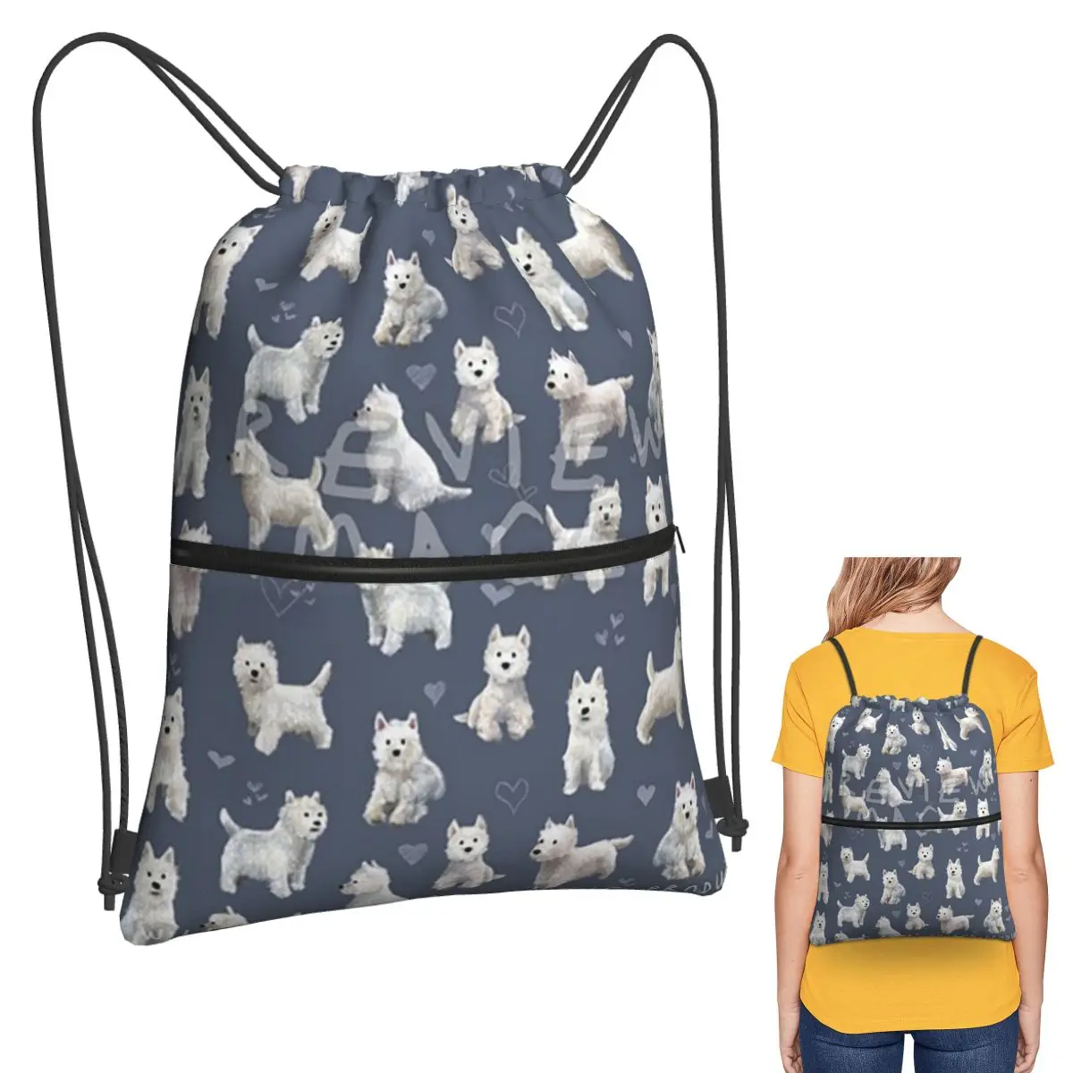 Рюкзаки The West Highland Terrier BLU, многофункциональные сумки на шнурке, сумки для хранения, сумки для книг, сумки для путешествий и школы
Рюкзаки The West Highland Terrier BLU, многофункциональные сумки на шнурке, сумки для хранения, сумки для книг, сумки для путешествий и школы